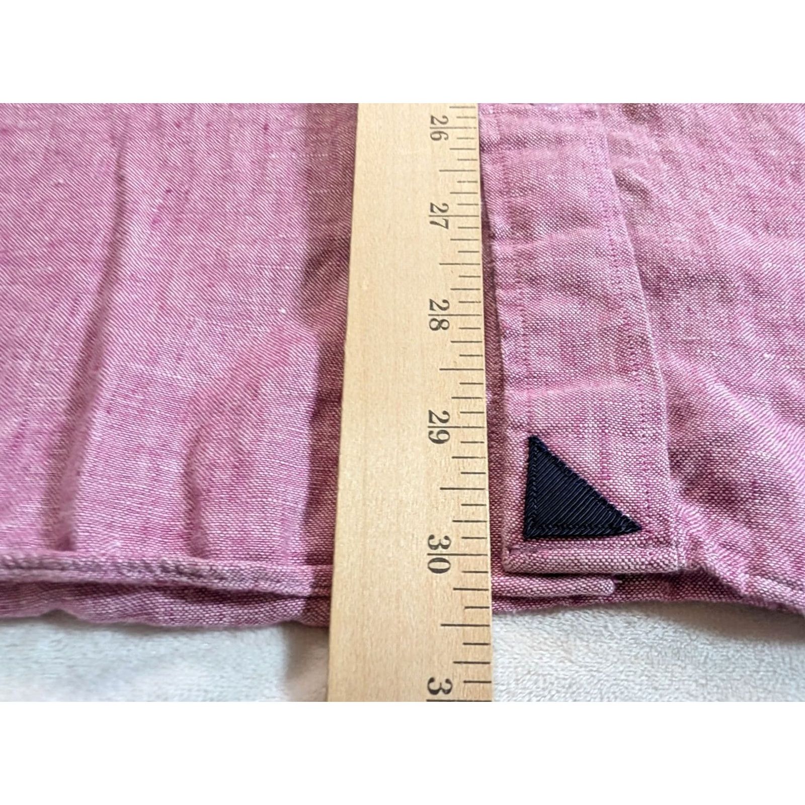 UNTUCKit UNTUCKit Shirt Adults 2XL Pink Wrinkle Resistant Linen Short Sleeve Button-Down Collared Casual Modern Button-Up Shirt Men Size US XXL / EU 58 / 5 - 6 Thumbnail