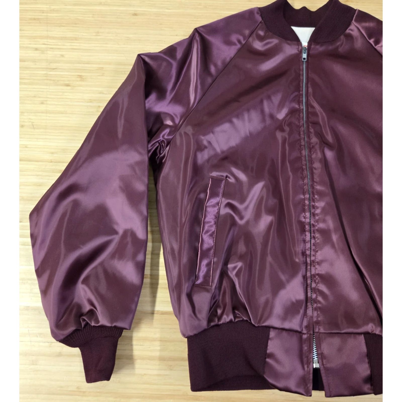 Vintage VINTAGE King Louie Jacket Mens M Burgundy Satin Bomber Shriners USA 80s Size US M / EU 48-50 / 2 - 3 Thumbnail