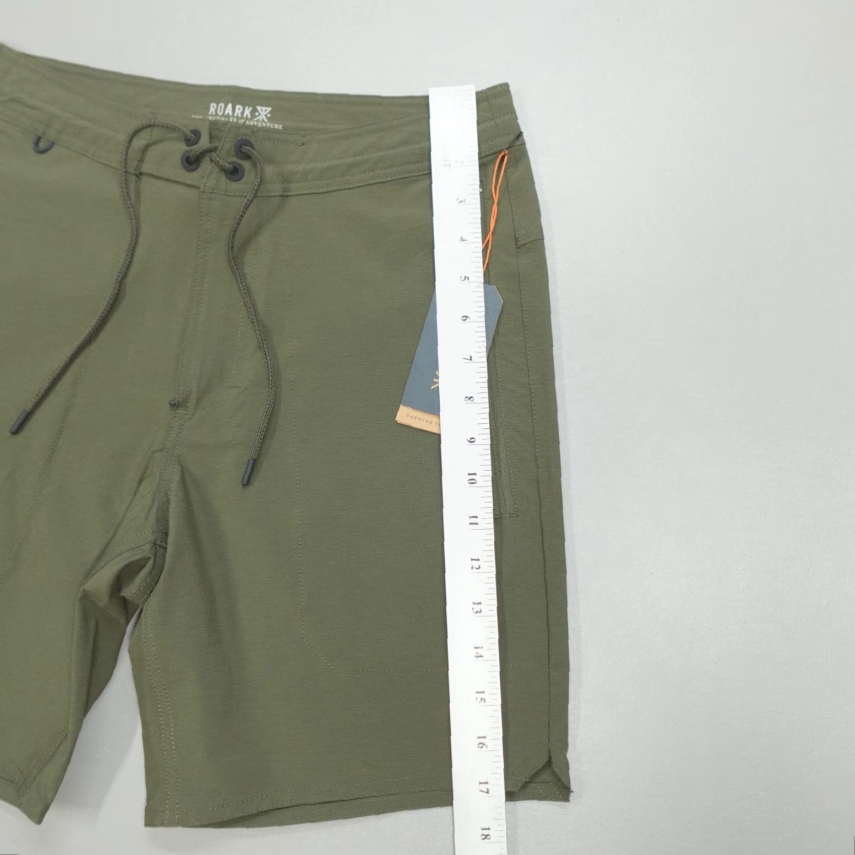 Roark Roark Layover Trail Shorts 3.0 Men's Size 28 Military Green Pockets Nylon Blend Size US 28 / EU 44 - 7 Thumbnail