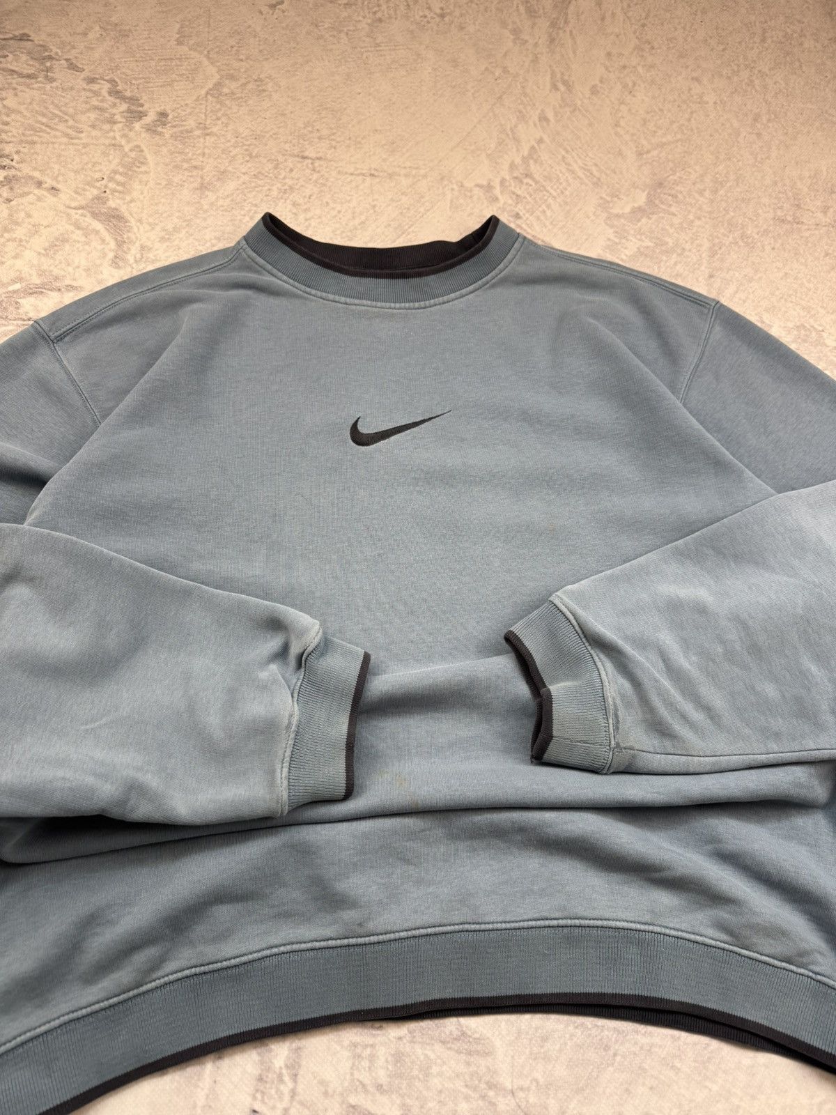 Nike × Vintage NIKE VINTAGE CENTER LOGO OVERSIZE BOXY SWEATSHIRT Size US XL / EU 56 / 4 - 6 Thumbnail