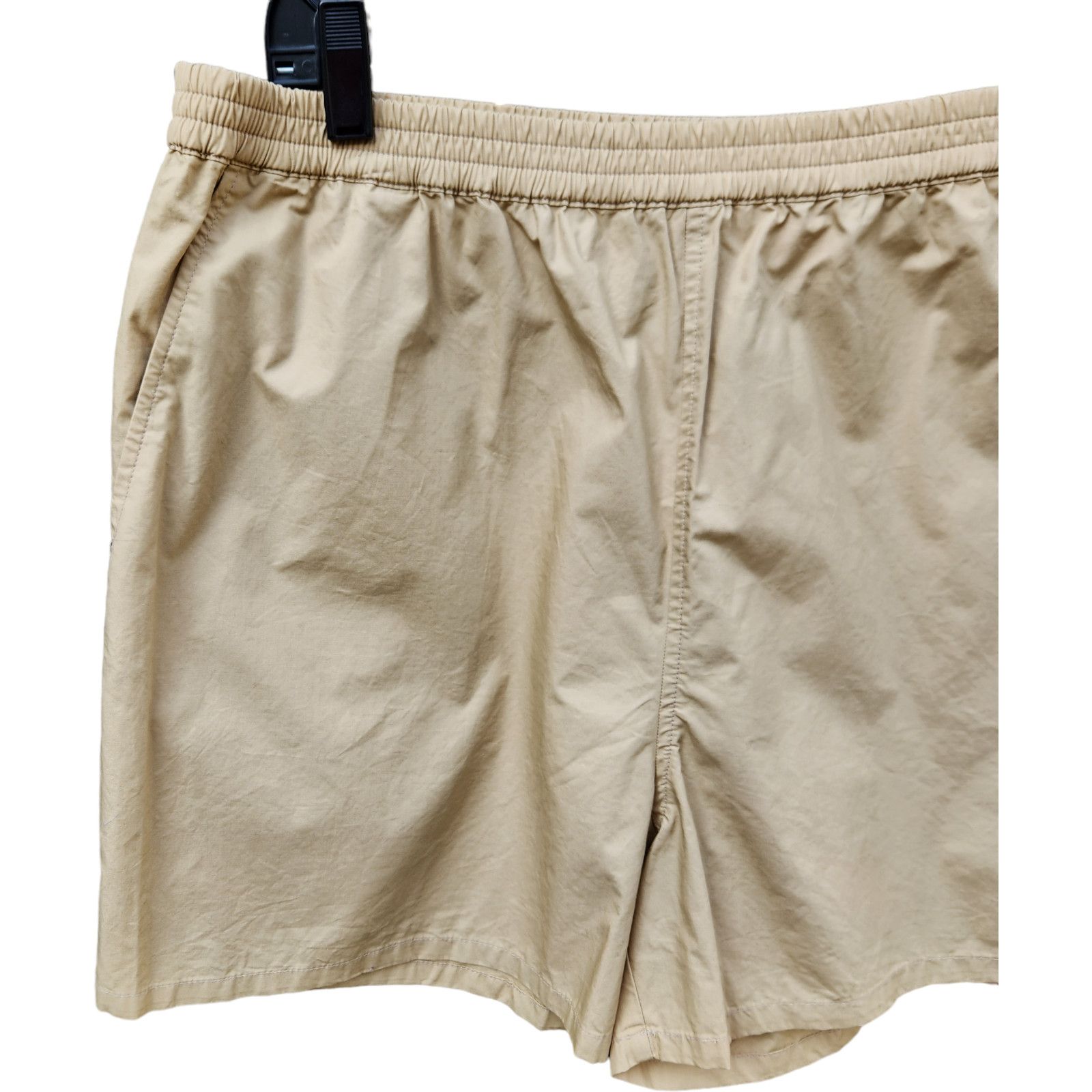 BP. BP. Cotton Athletic Shorts Womens Large Beige Nougat Kacki Size 36" / US 14 / IT 50 - 3 Thumbnail