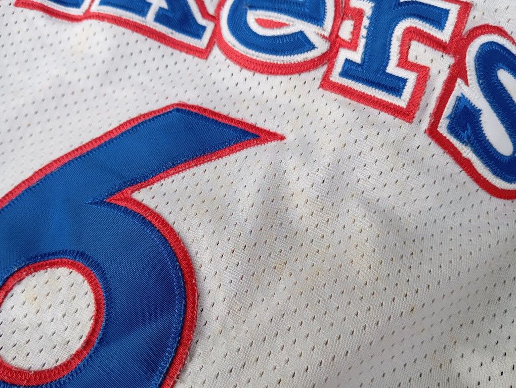 NBA NBA Philadelphia Sixers 🇺🇲 Julius Erving #6 jersey 🏀 Size US S / EU 44-46 / 1 - 5 Thumbnail