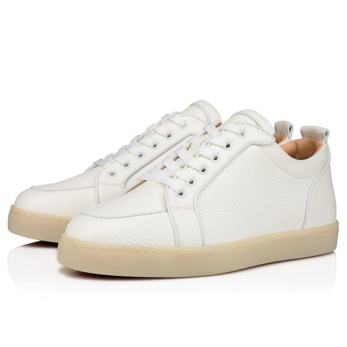 Christian Louboutin o1s1wg110924 Rantulow Orlato Low Top Sneaker in White Size US 8 / EU 41 - 1 Thumbnail
