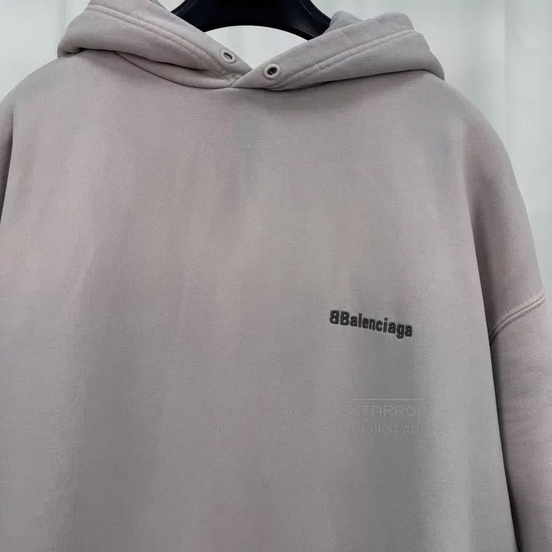 Balenciaga Balenciaga Double B Embroidered Letter Hoodie Size US S / EU 44-46 / 1 - 3 Thumbnail