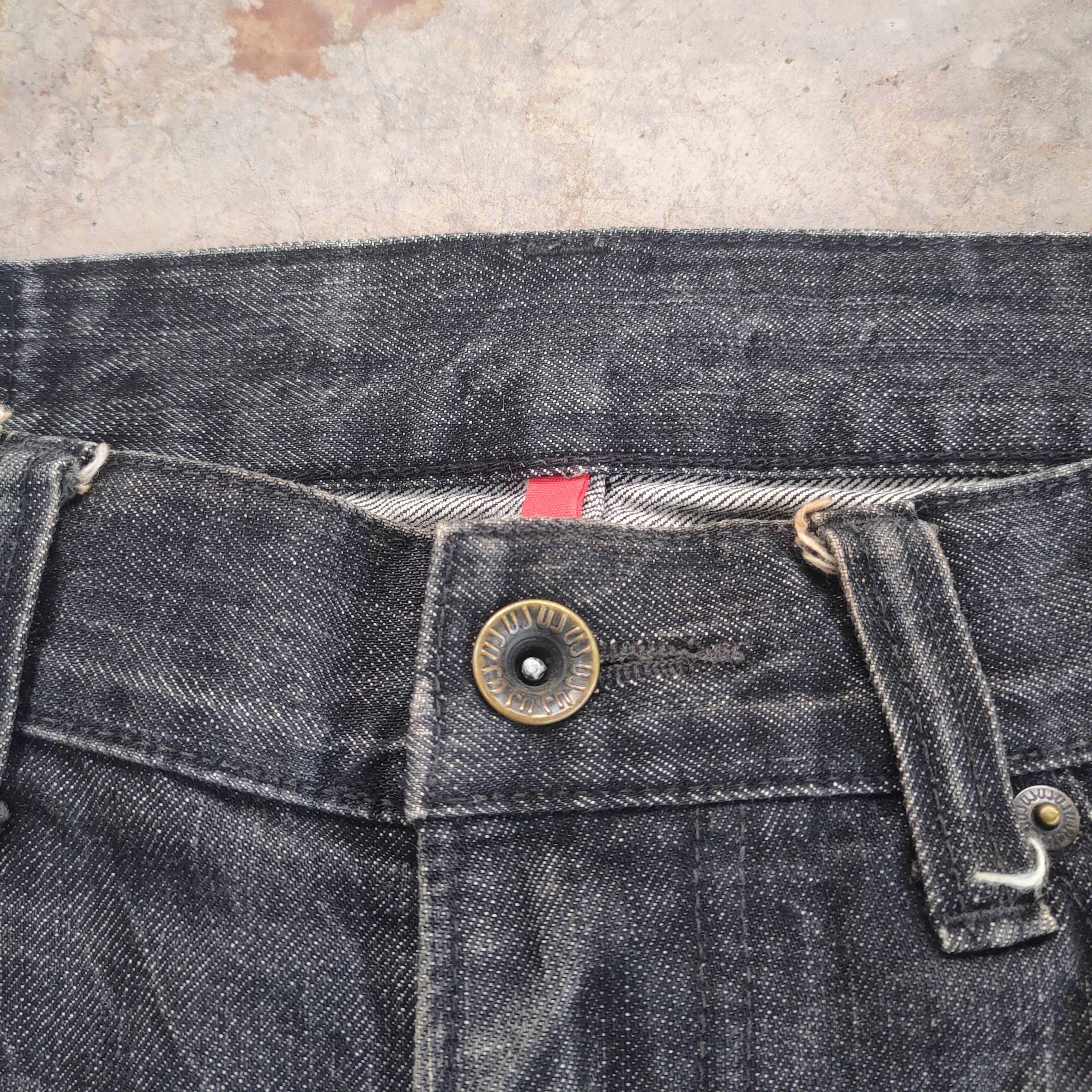 Japanese Brand W33 VINTAGE JAPANESE FADED BLACK JEANS DENIM PANTS Size US 33 - 5 Thumbnail