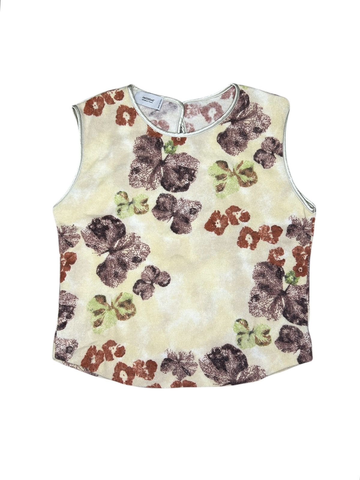Fendi 90s Fendissime Knitted Vest Size M / US 6-8 / IT 42-44 - 1 Thumbnail
