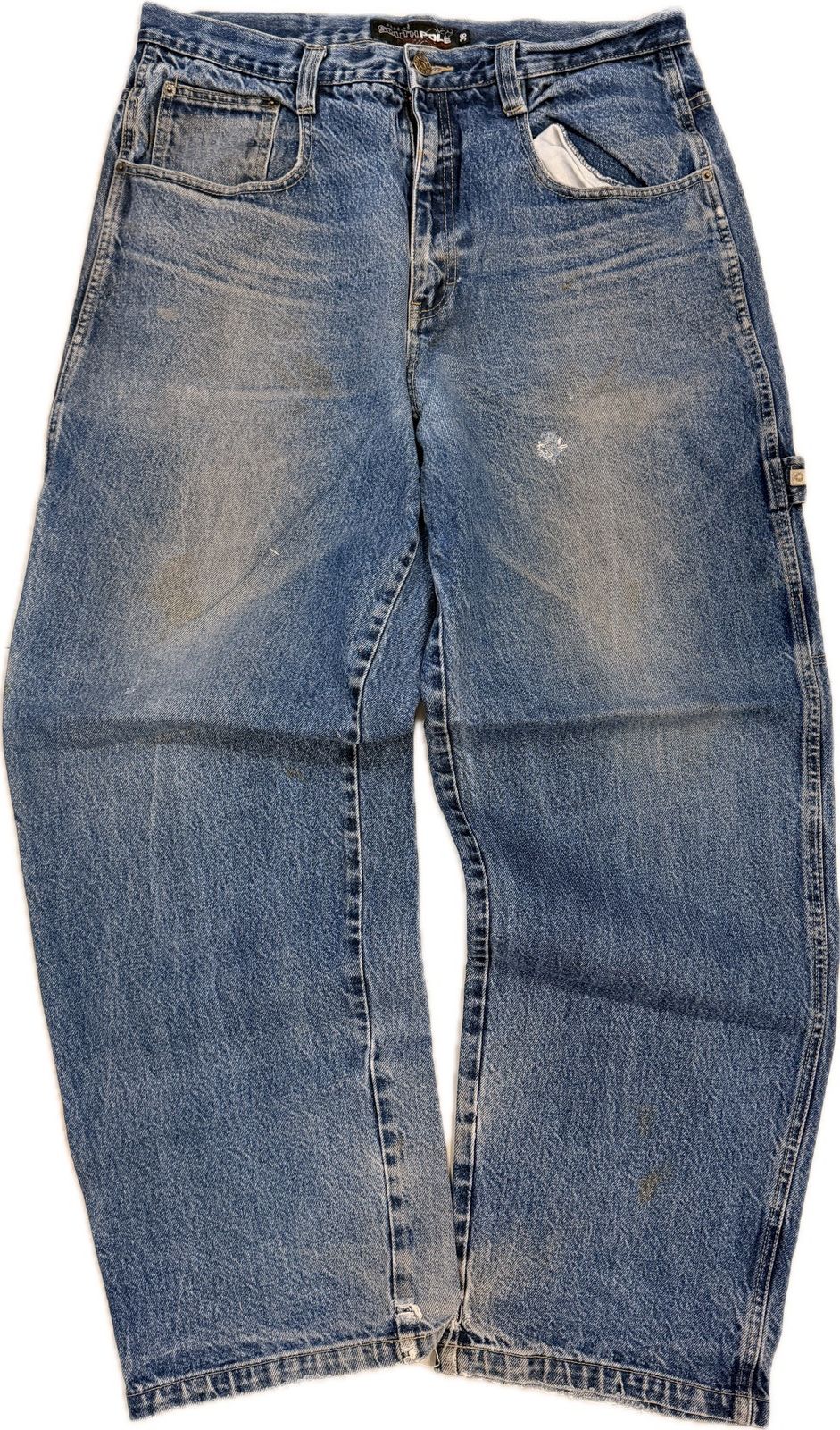 Southpole Vintage Southpole Spelledout Jeans Size US 36 / EU 52 - 5 Thumbnail