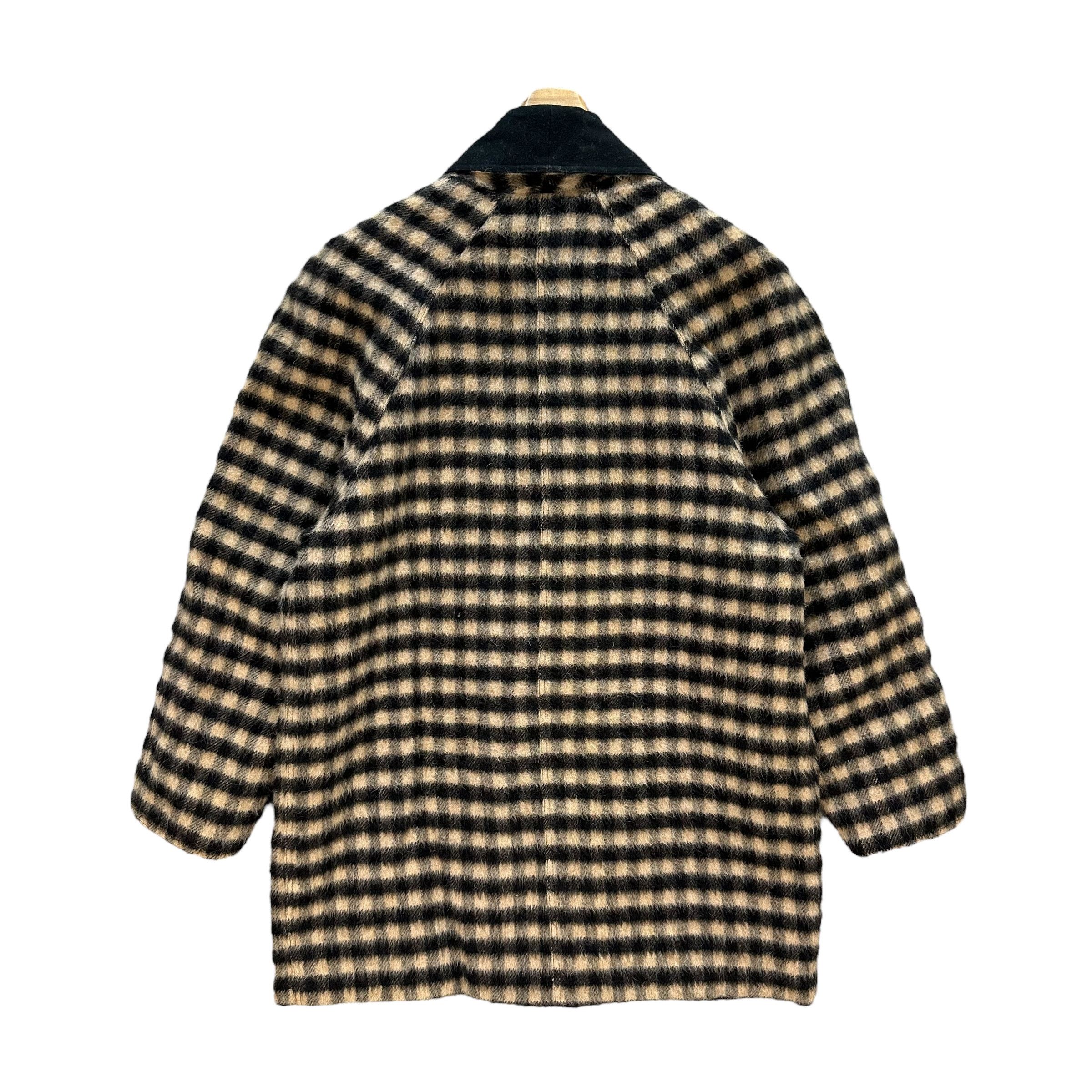 Vintage 90's COMPLICE Checked Double Breast Coat Jacket #A69-1667 Size M / US 6-8 / IT 42-44 - 11 Thumbnail