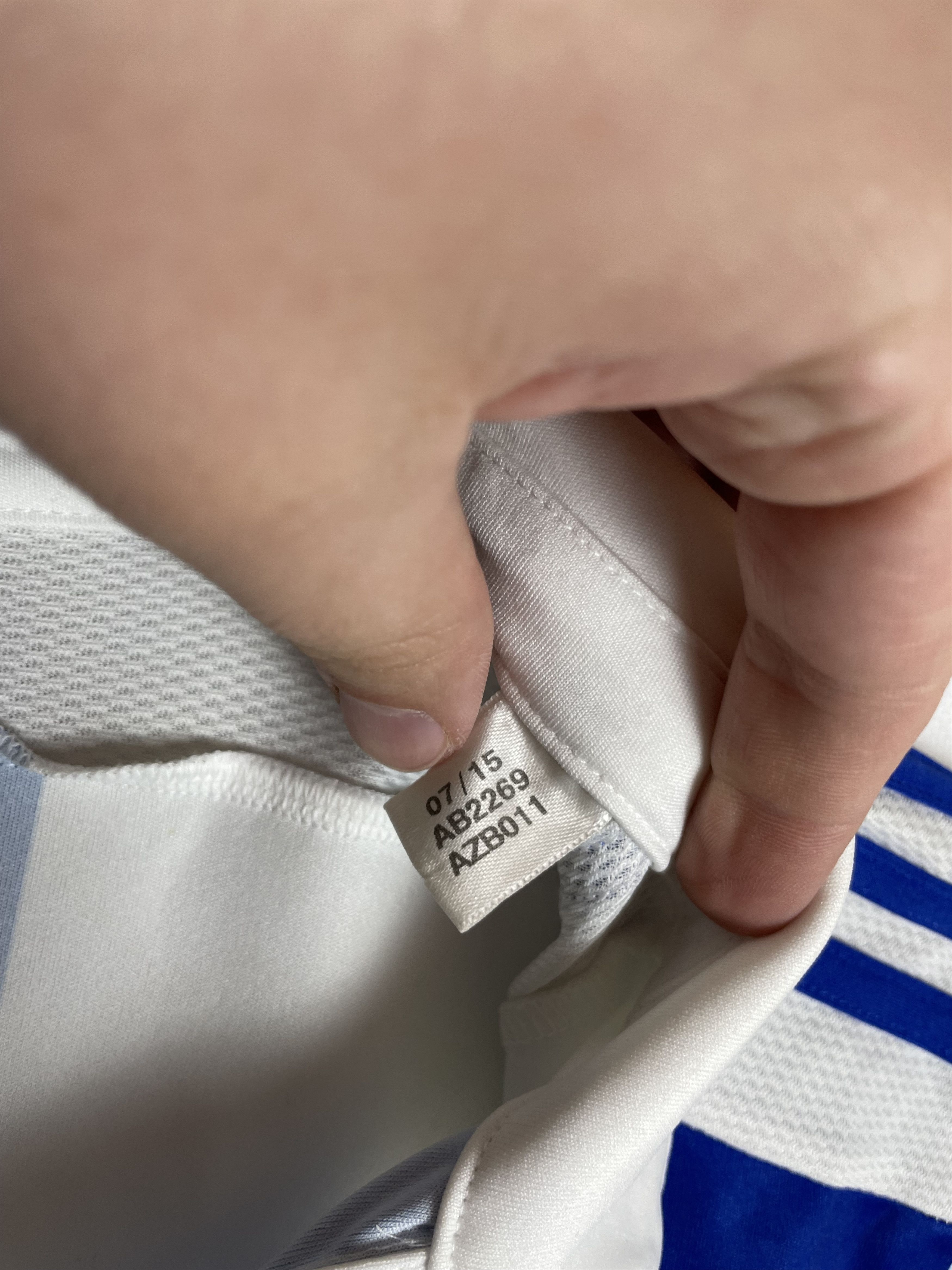 Adidas Adidas Real Sociedad Home Soccer Jersey Football Kit Size US M / EU 48-50 / 2 - 7 Thumbnail