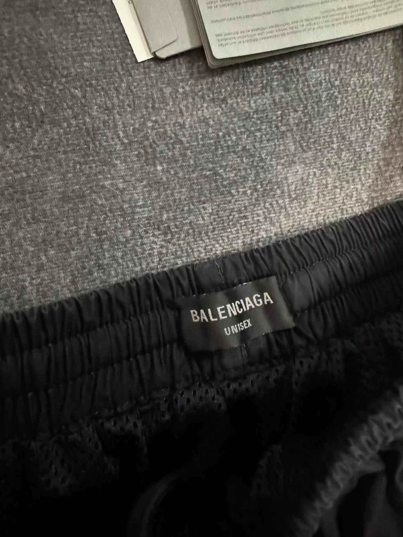 Balenciaga Balenciaga size XS Camouflage Patchwork Logo Work Pants Size US 27 - 3 Thumbnail