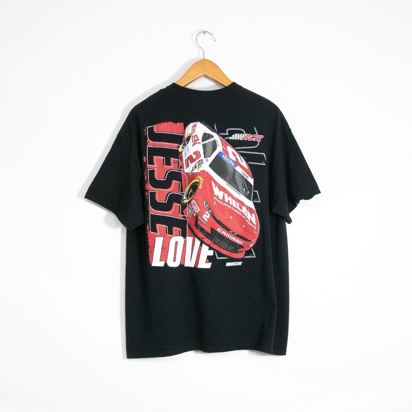NASCAR Jesse Love RCR Racing Nascar T Shirt XL - Faded Motorsport Size US XL / EU 56 / 4 - 5 Thumbnail