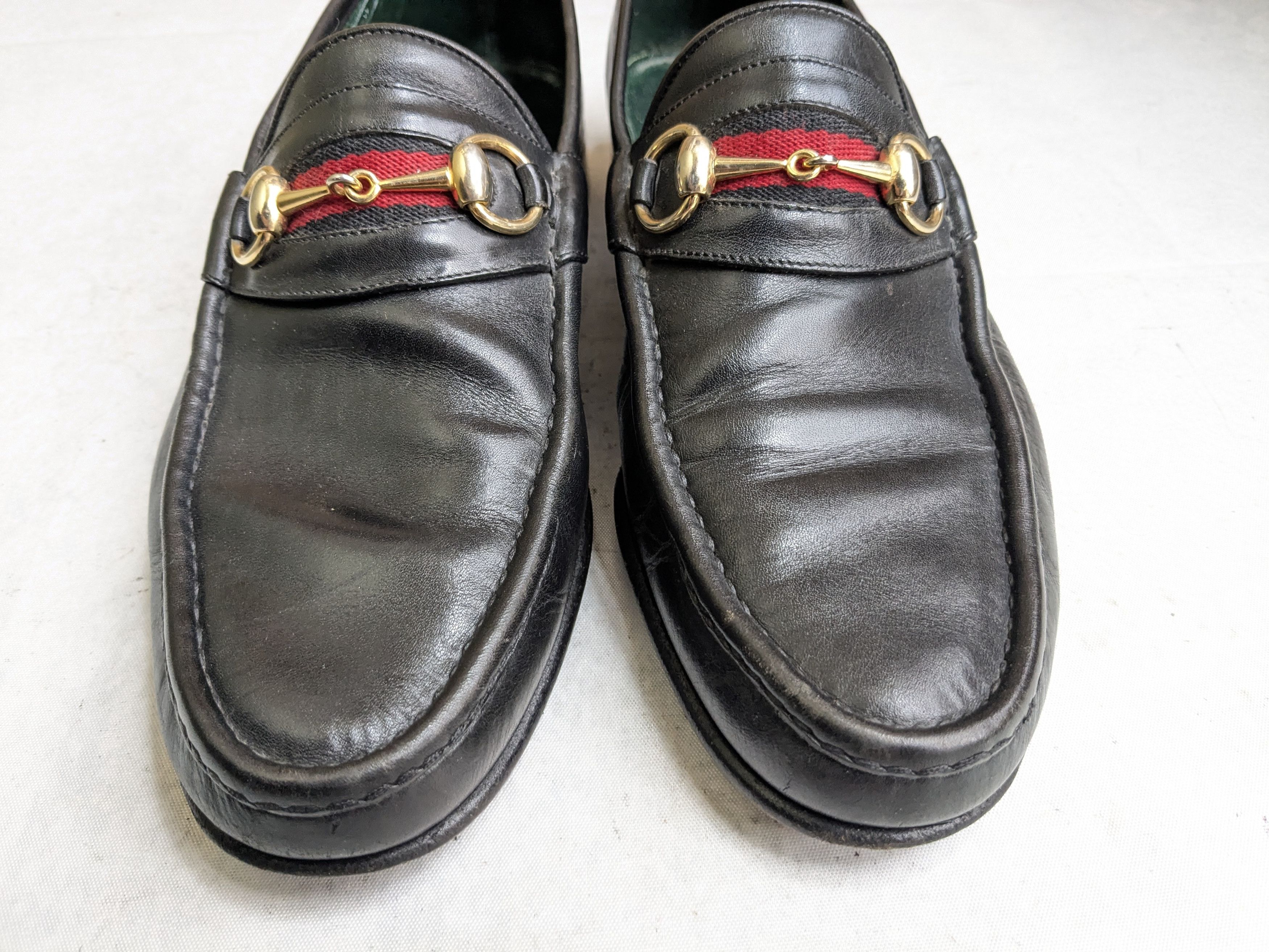 Gucci Gucci Horsebit Loafers Black 10 Leather Size US 10 / EU 43 - 4 Thumbnail