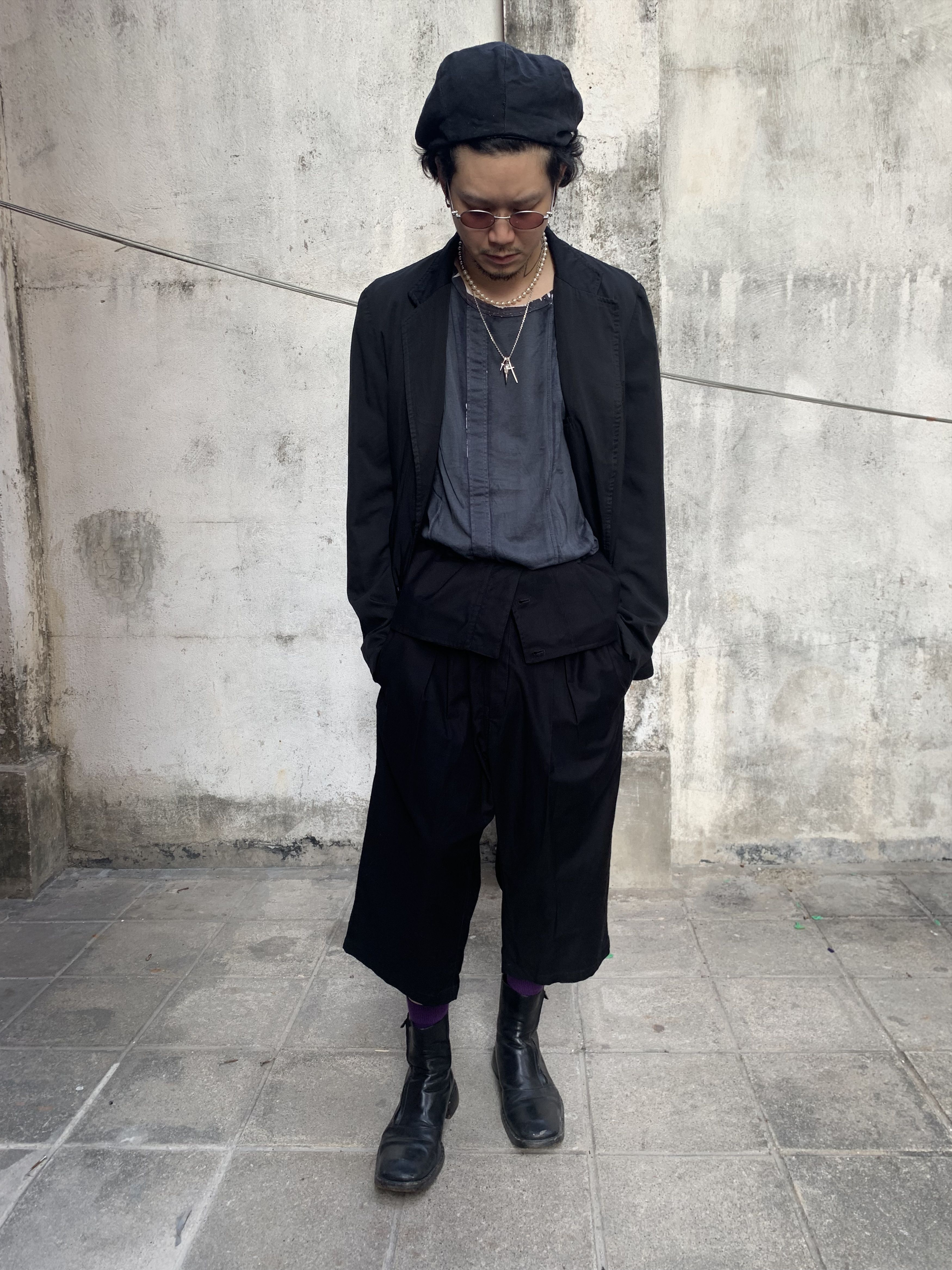 Yohji Yamamoto Yohji Yamamoto Pour Homme Hi-Waist Cropper Pants Size US 32 / EU 48 - 6 Thumbnail