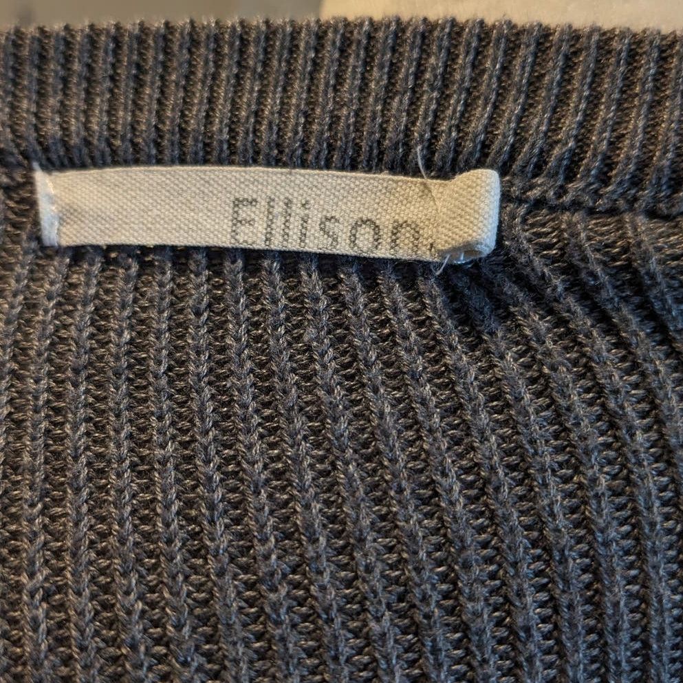 Other Ellison Gray Knit Pom-Pom Sweater Large Size L / US 10 / IT 46 - 5 Thumbnail