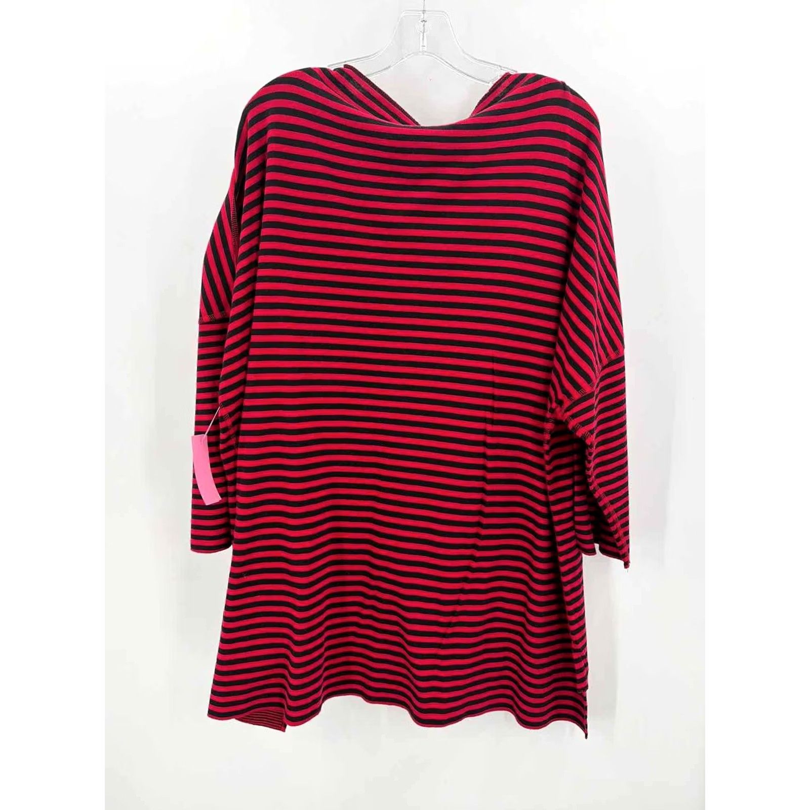 Pinko Pre-Owned Iridium Pink Stripe Tunic Blouse XL Plus Size Size XL / US 12-14 / IT 48-50 - 3 Thumbnail