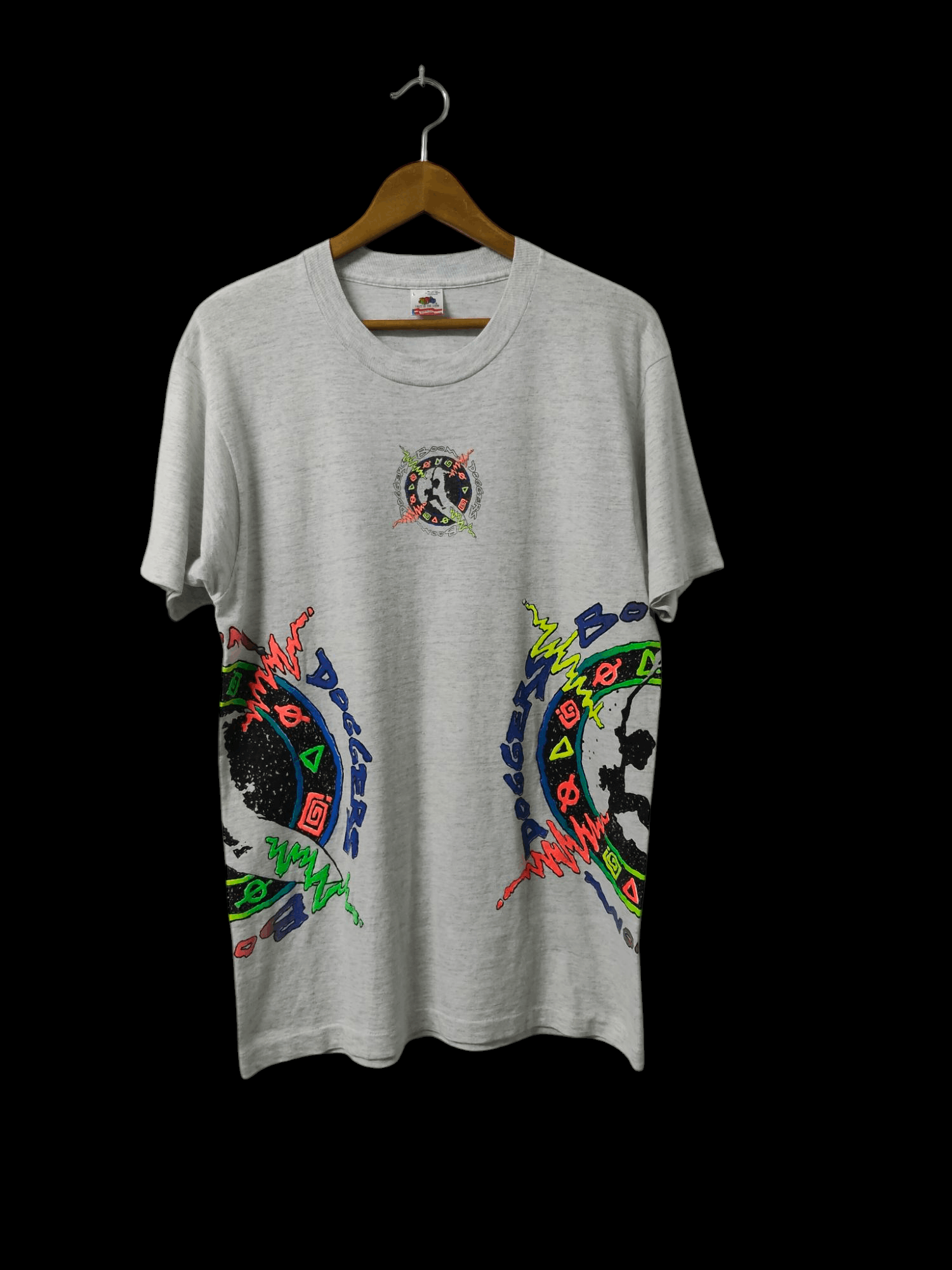 Vintage vintage 90s dodgers booms surf hawaii tshirt made in usa Size US L / EU 52-54 / 3 - 1 Thumbnail