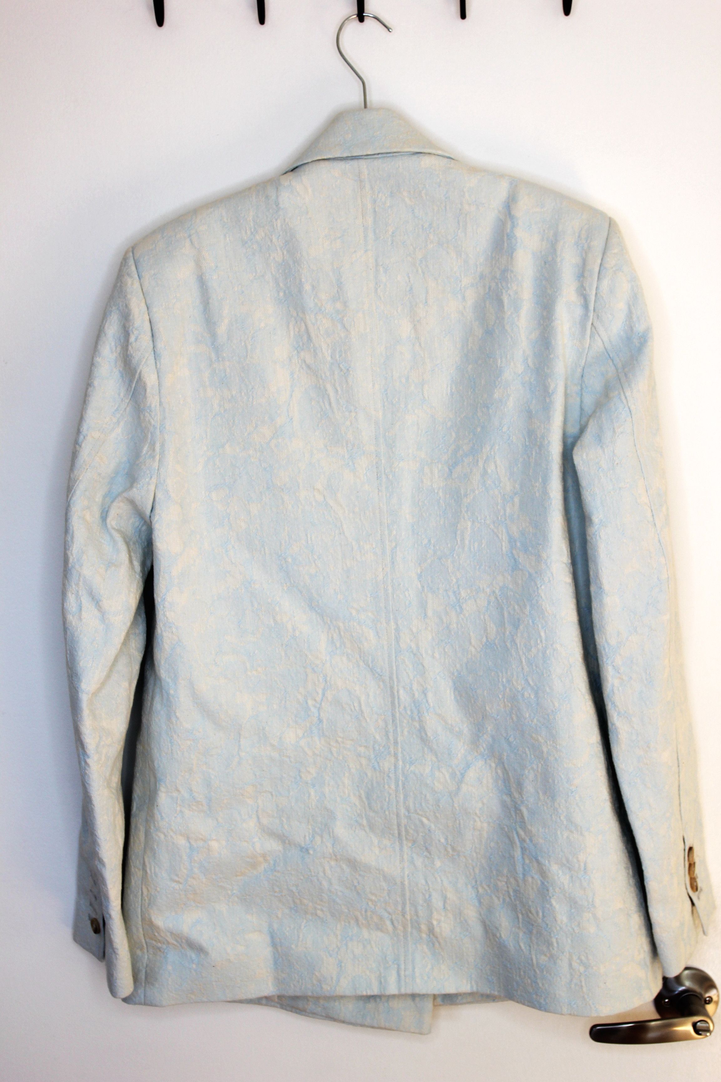 King & Tuckfield BNWT SS25 KING & TUCKFIELD FLORAL DENIM BLAZER JACKET S Size US S / EU 44-46 / 1 - 3 Thumbnail