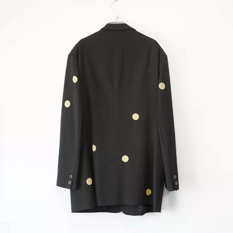 Yohji Yamamoto Yohji Yamamoto Yohji Yamamoto Black Jacket with Gold Dots Size US S / EU 44-46 / 1 - 2 Thumbnail
