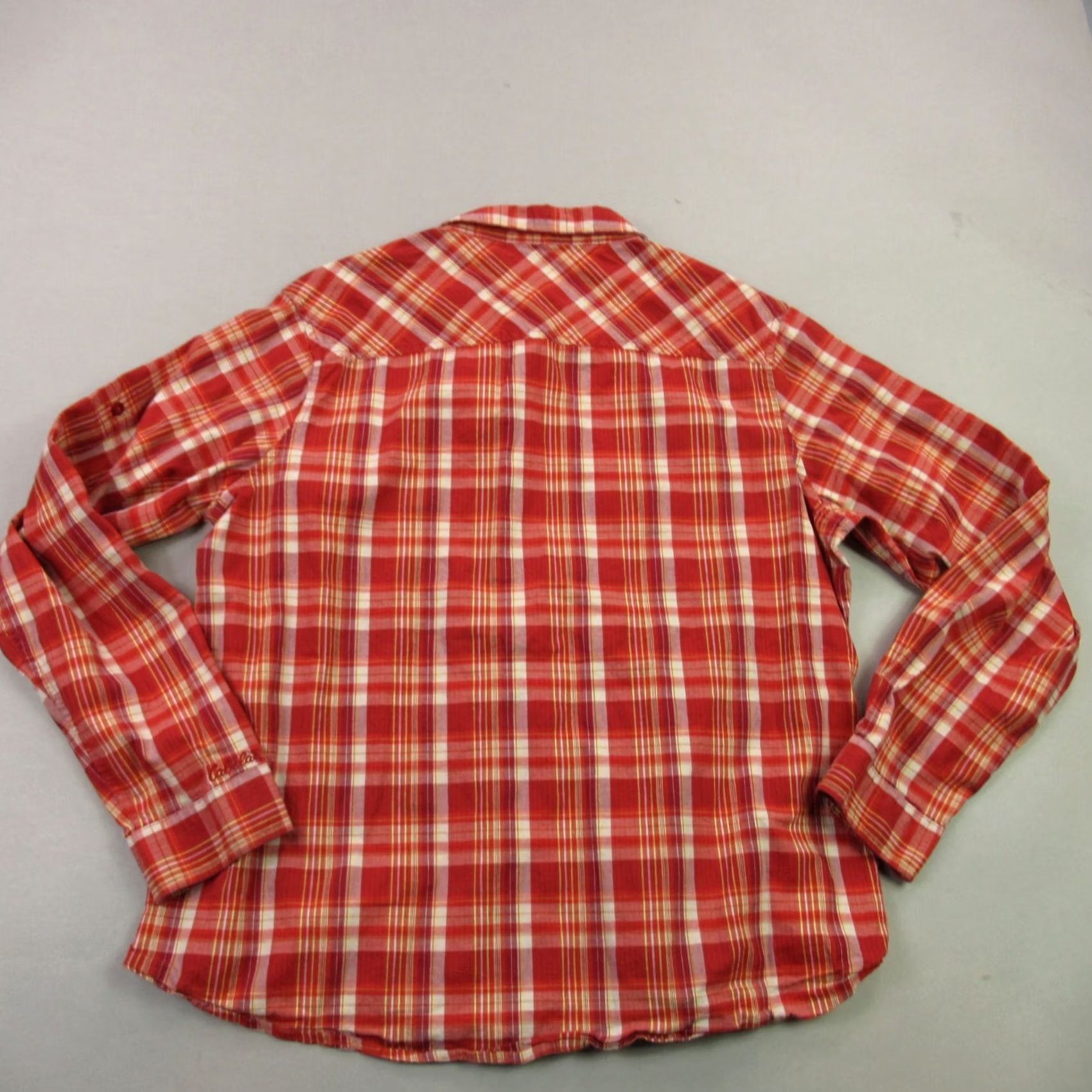 Vintage Cabelas Shirt Womens 2XL Long Sleeve Button Up Outdoor Lightweight Plaid Shirt レディース Long Sleeve Button-Up Outdoor Lightweight Plaid 2XL Size XXL / US 16-18 / IT 52-54 - 5 Thumbnail