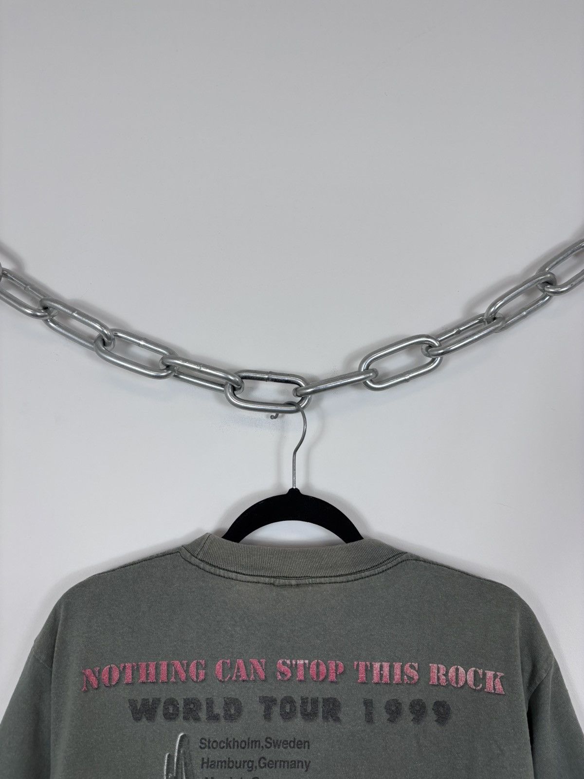 Aerosmith Vintage Aerosmith 1999 Nothing Can Stop This Rock Tour Tee Size US M / EU 48-50 / 2 - 12 Thumbnail
