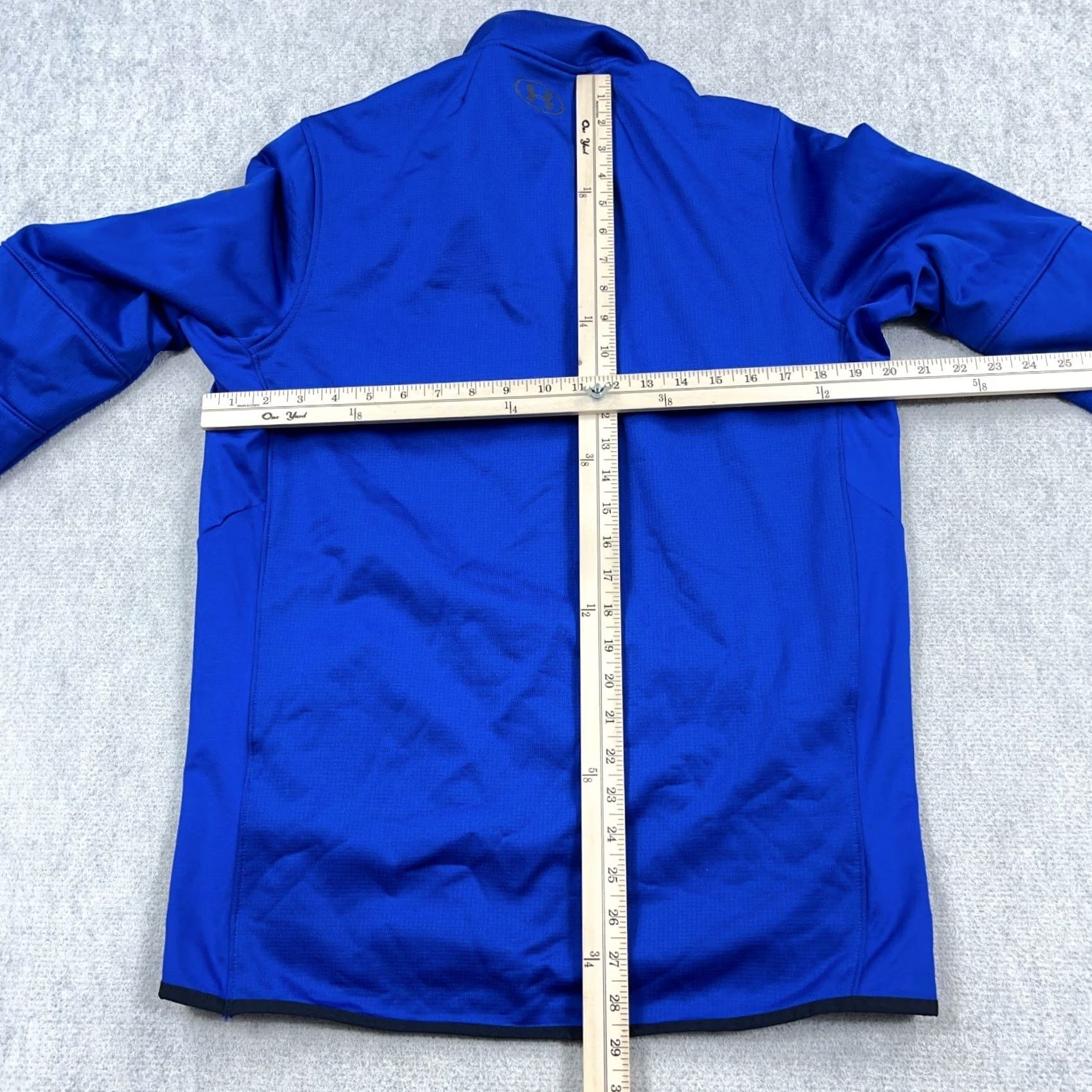 Under Armour Under Armour ColdGear Reactor Sweater Men Medium Royal Blue Pullover Quarter Zip Size US M / EU 48-50 / 2 - 5 Thumbnail