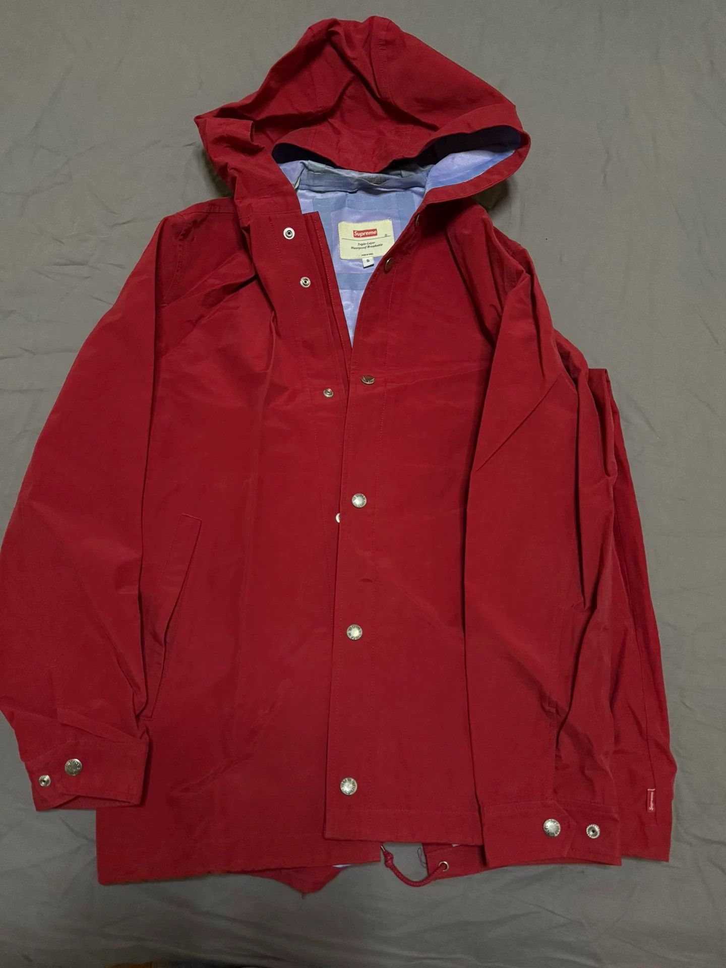 Supreme Supreme 13ss Fishtail Parka S Black/Red OG Size US S / EU 44-46 / 1 - 4 Thumbnail