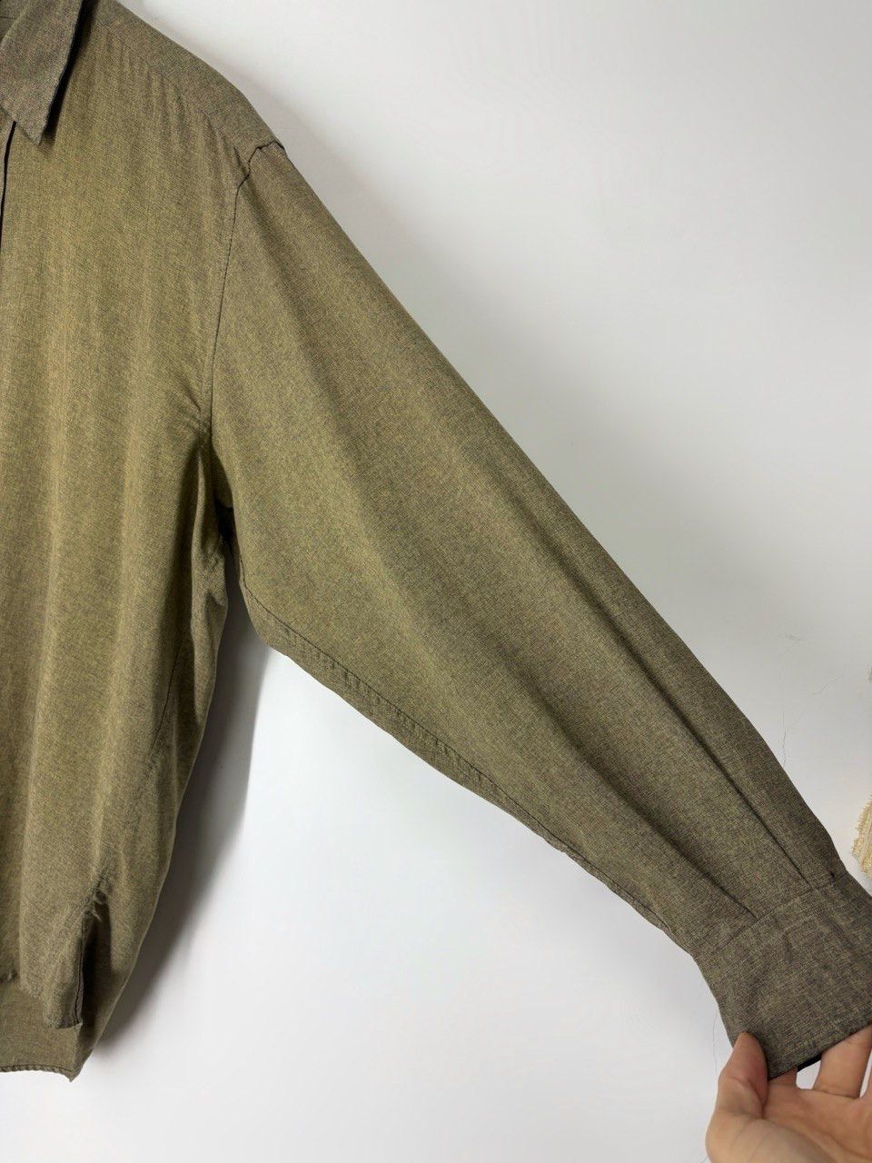 Katharine Hamnett London Katharine Hamnett London Green Oversized Archive Shirt Size US L / EU 52-54 / 3 - 9 Thumbnail