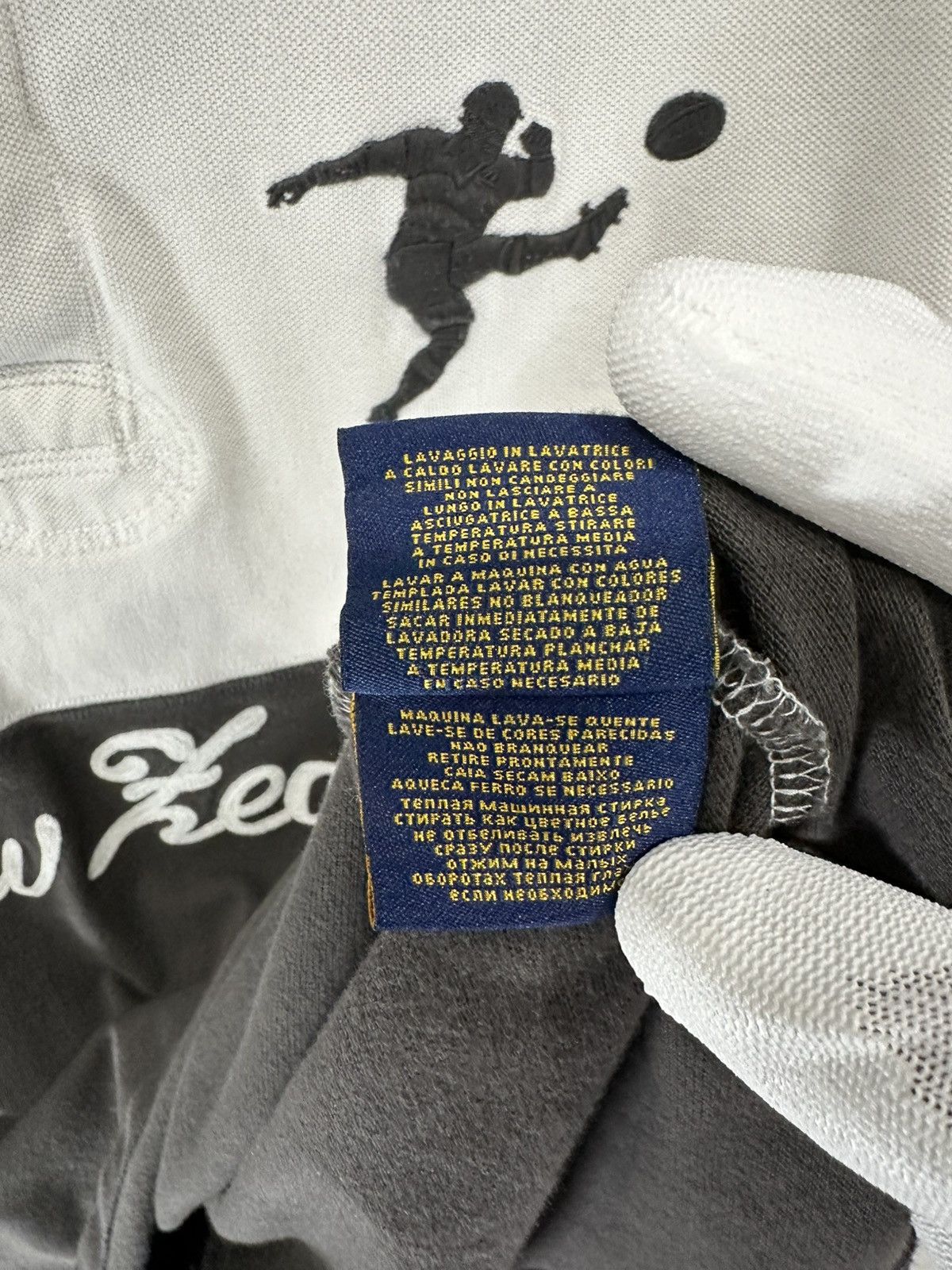 Polo Ralph Lauren Rugby Ralph Lauren New Zealand Kicker Charcoal Grey XXL Size US XXL / EU 58 / 5 - 8 Thumbnail