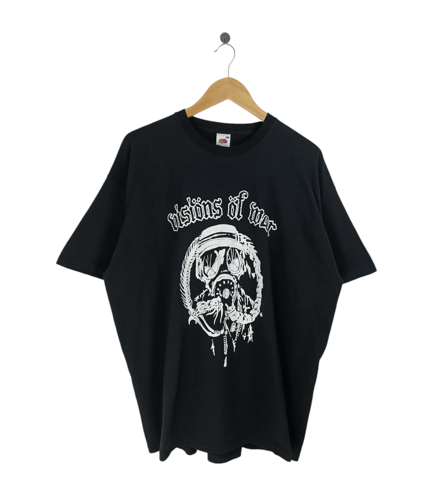 Band Tees VINTAGE VISIONS OF WAR CRUST CORE PUNK METAL TEE Size US XL / EU 56 / 4 - 1 Thumbnail