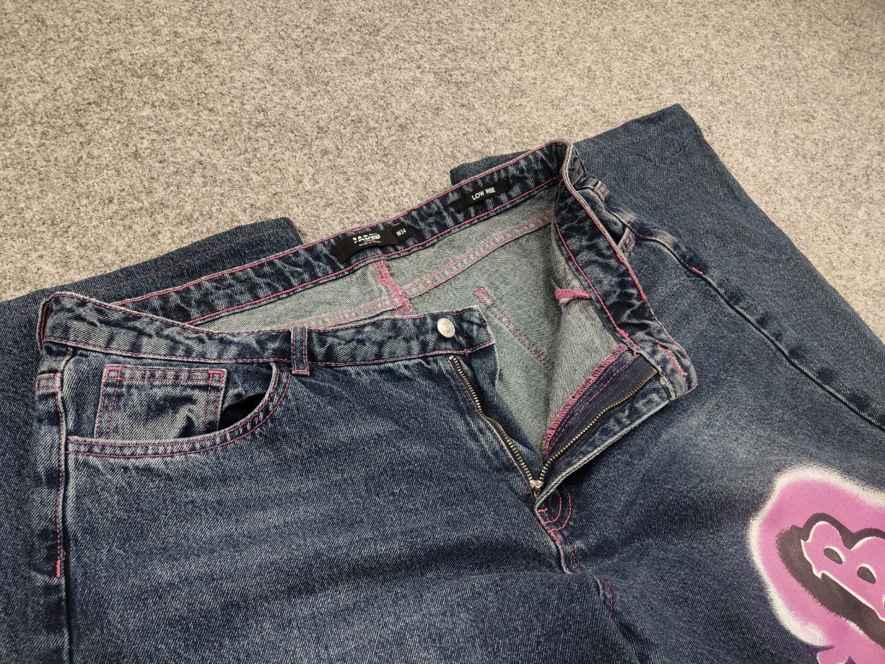 Hysteric Glamour VTG Y2K Hysteric Glamour Style Baggy Flared Jeans low rise Size US 34 / EU 50 - 13 Thumbnail