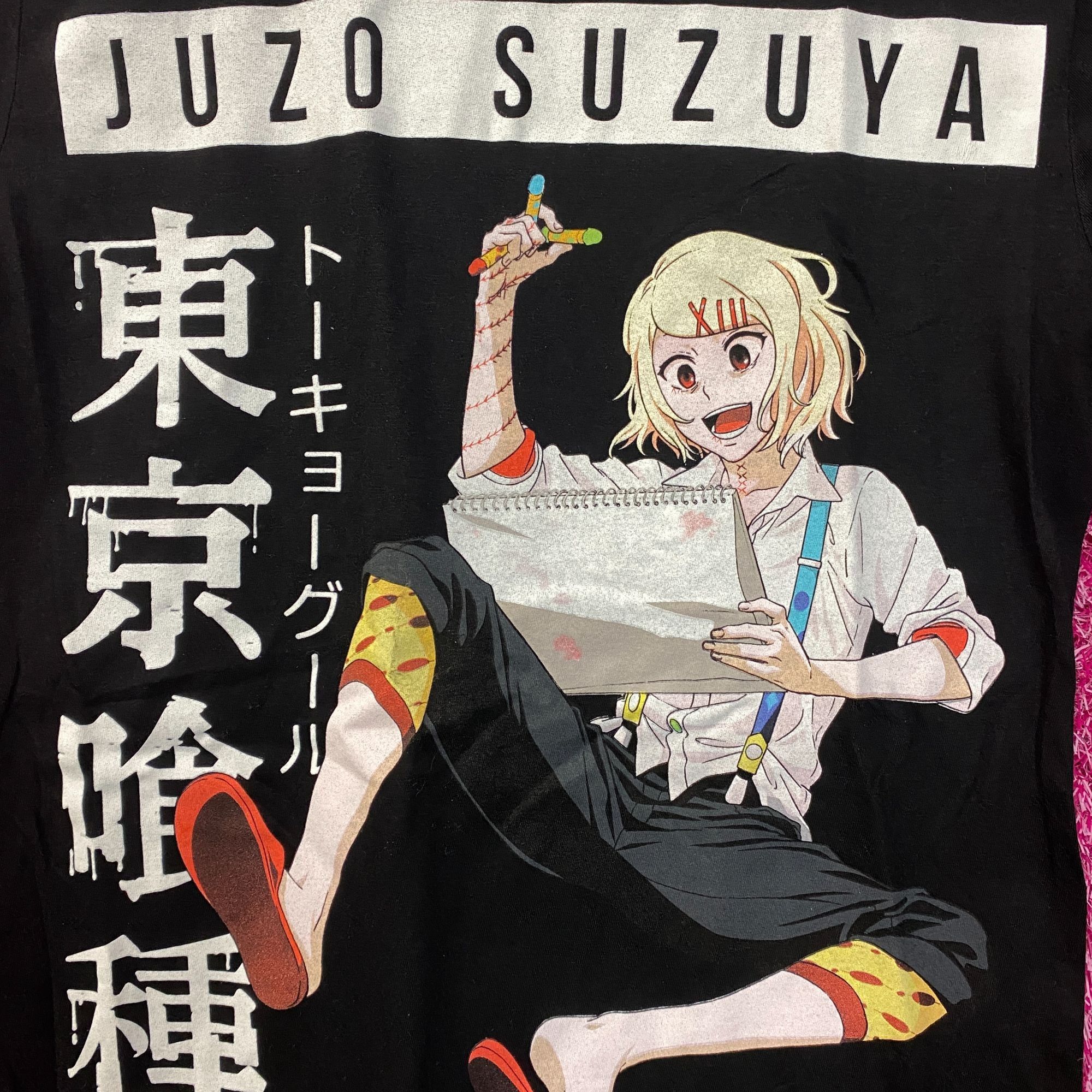 Anime Tokyo Ghoul Juzo Suzuya Anime T-Shirt Extra Small Size US XS / EU 42 / 0 - 2 Thumbnail