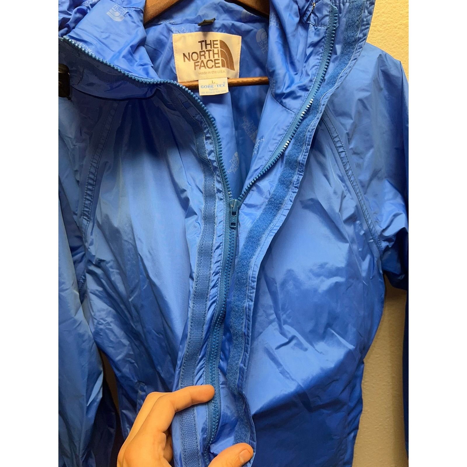 The North Face Vintage North Face Gore Tex Jacket USA Made Blue Full Zip L Size US L / EU 52-54 / 3 - 6 Thumbnail