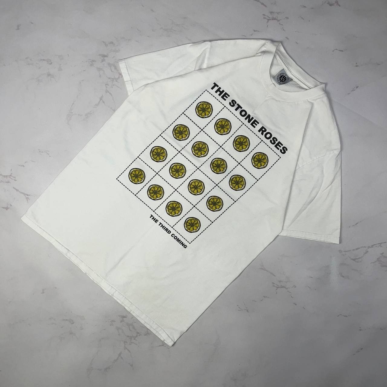 Vintage The Stone Roses Band Tour White Mens Tee Size S Size US S / EU 44-46 / 1 - 1 Thumbnail