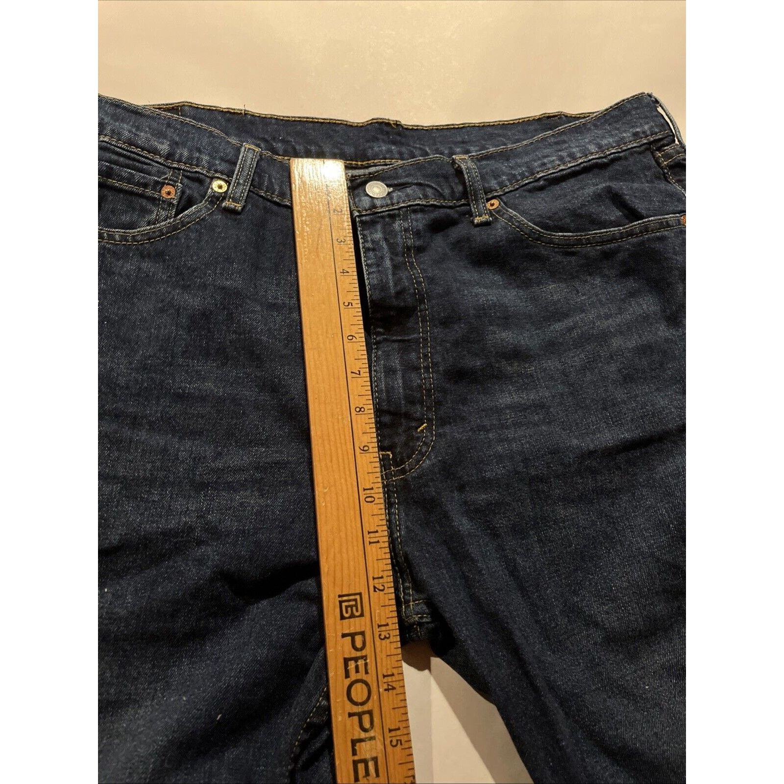Levi's Levi’s 505 Jeans Men 38x34 Dark Wash Denim Pants Cotton Blue Size US 38 / EU 54 - 9 Thumbnail