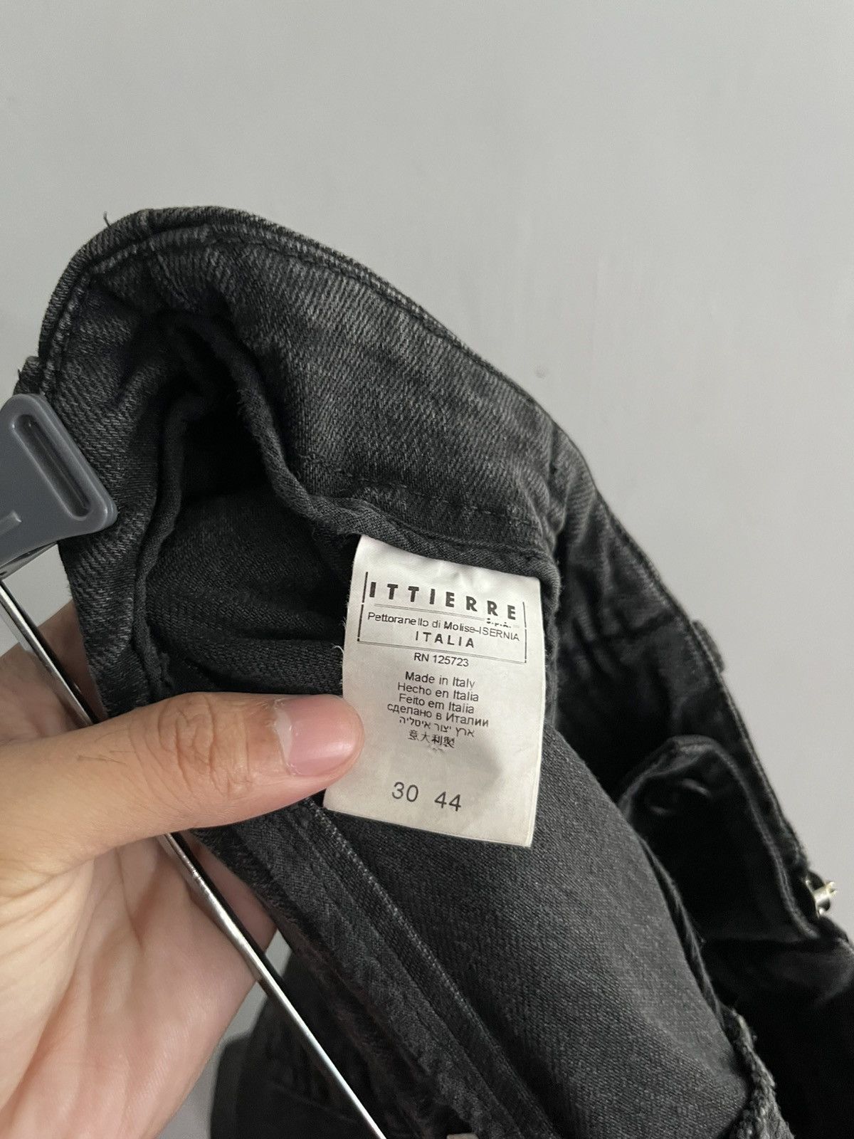 Pierre Balmain Pierre Balmain Biker Slim Cut Jeans Size 30" / US 8 / IT 44 - 7 Thumbnail