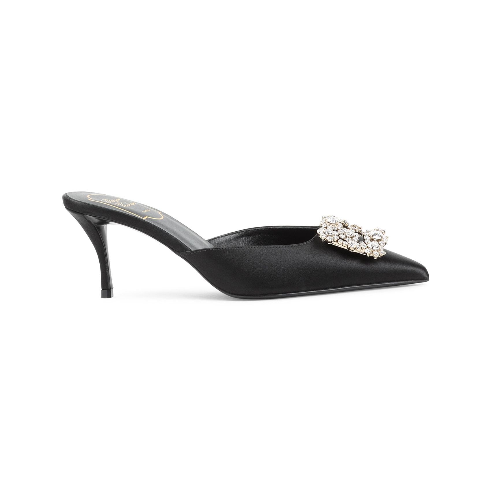 サンダル・ミュール ROGER VIVIER FLOWER STRASS 65 MULES Roger Vivier Roger Vivier Flower Strass 65 Mules | Grailed