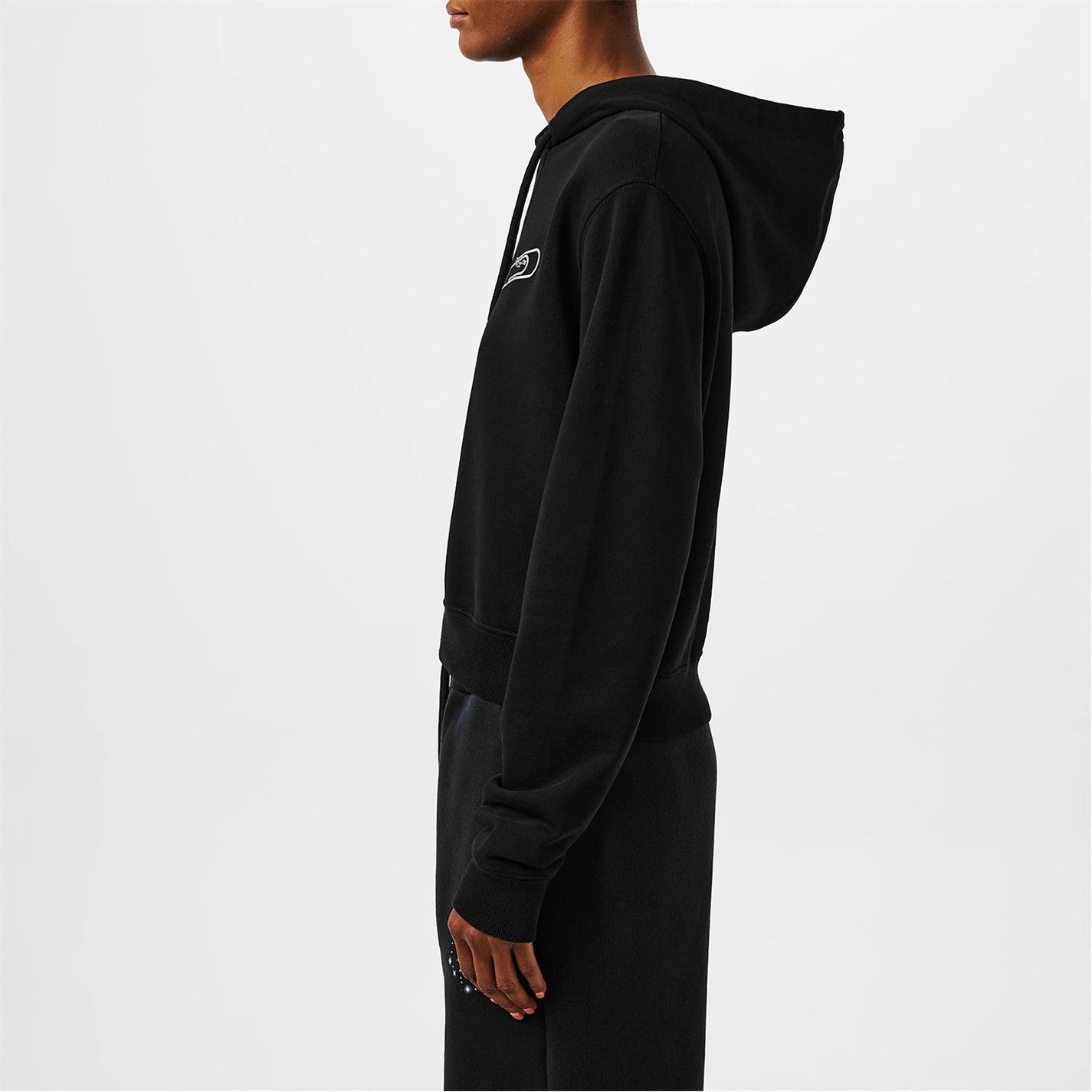Off-White o1g2r1mq1224 Hoodie in Black Size XS / US 0-2 / IT 36-38 - 4 Thumbnail
