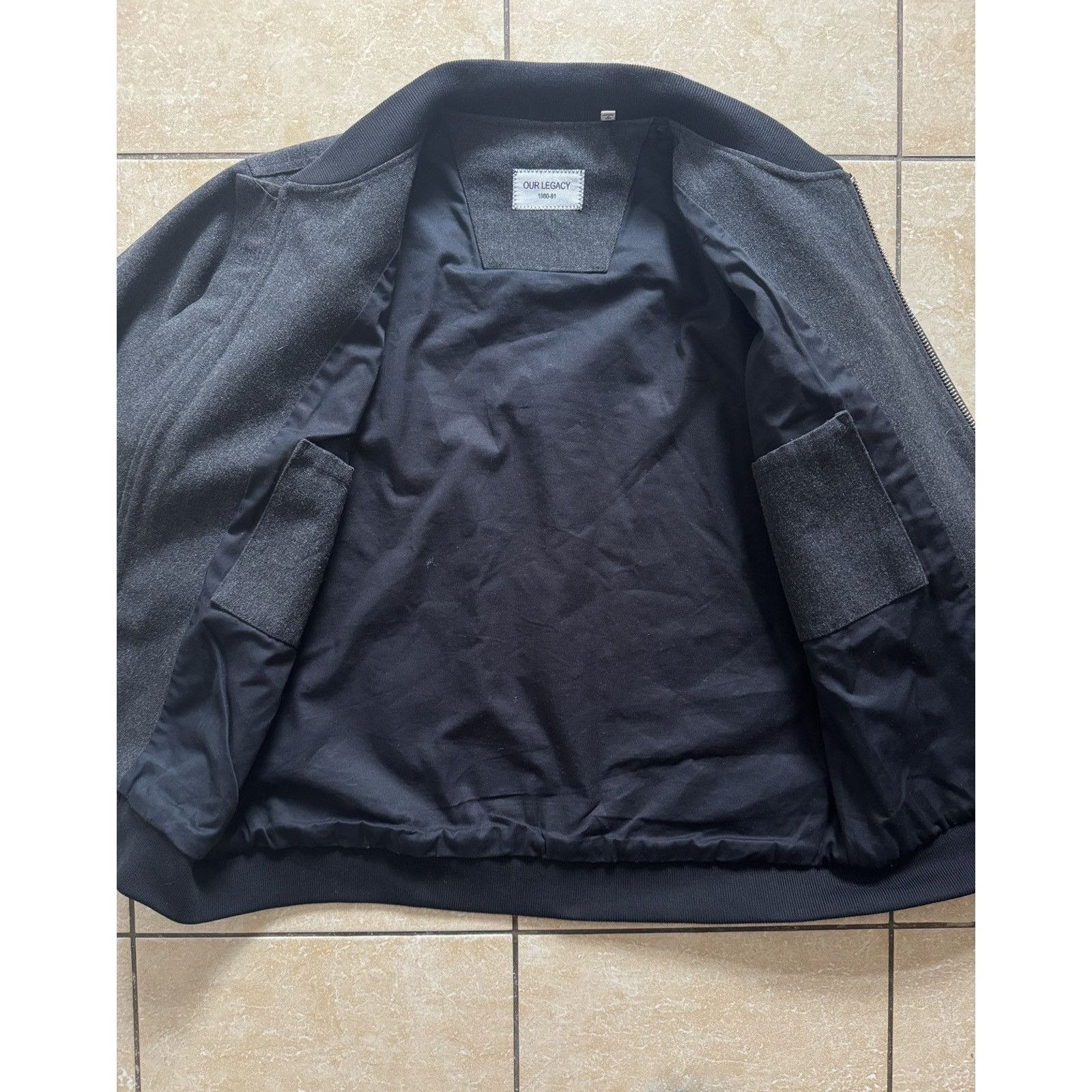 Our Legacy Vintage Our Legacy 1980-81 Wool Bomber Jacket Size US L / EU 52-54 / 3 - 9 Thumbnail