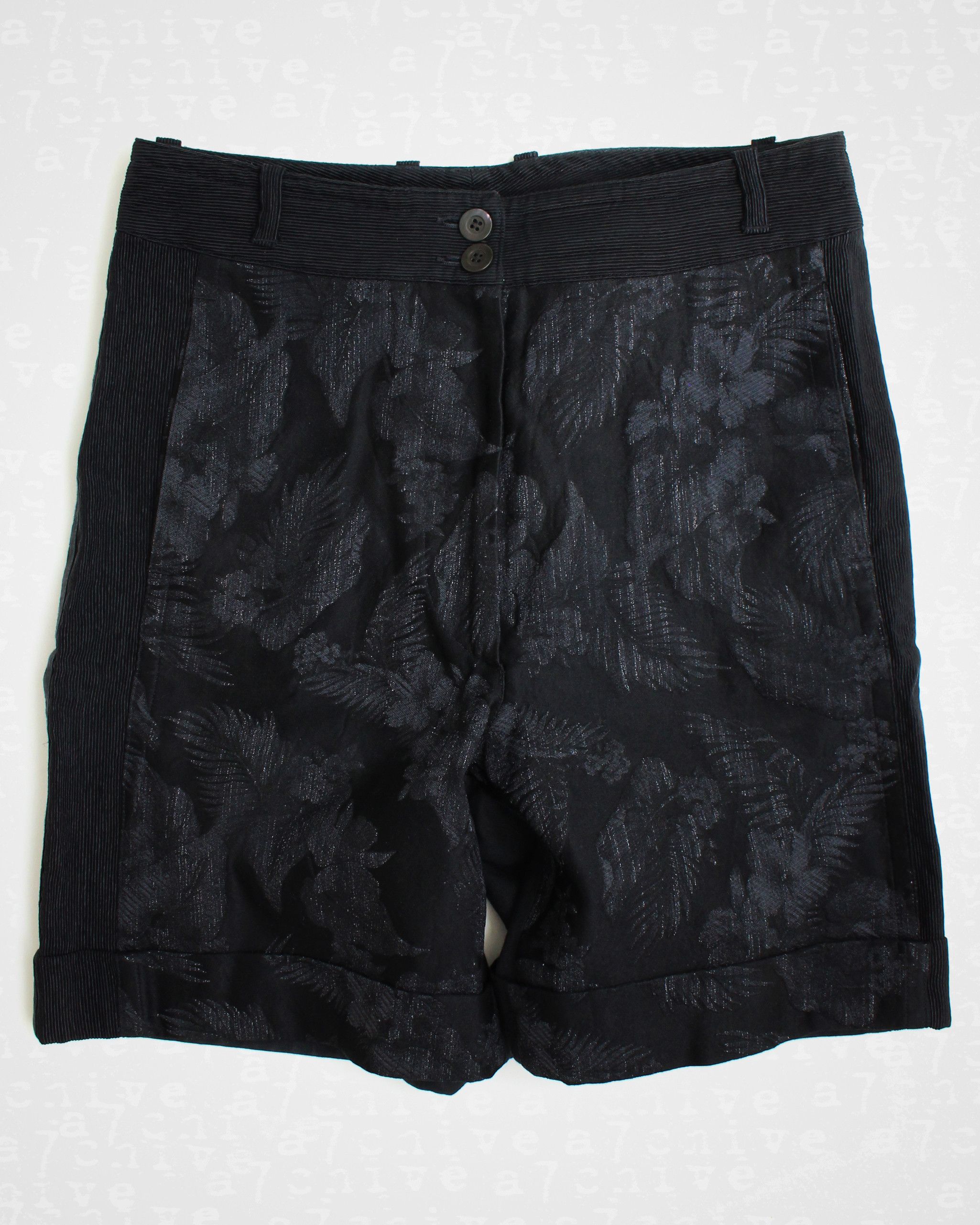 Dries Van Noten Dries Van Noten Aloha Gothic Shorts Size US 29 - 1 Thumbnail