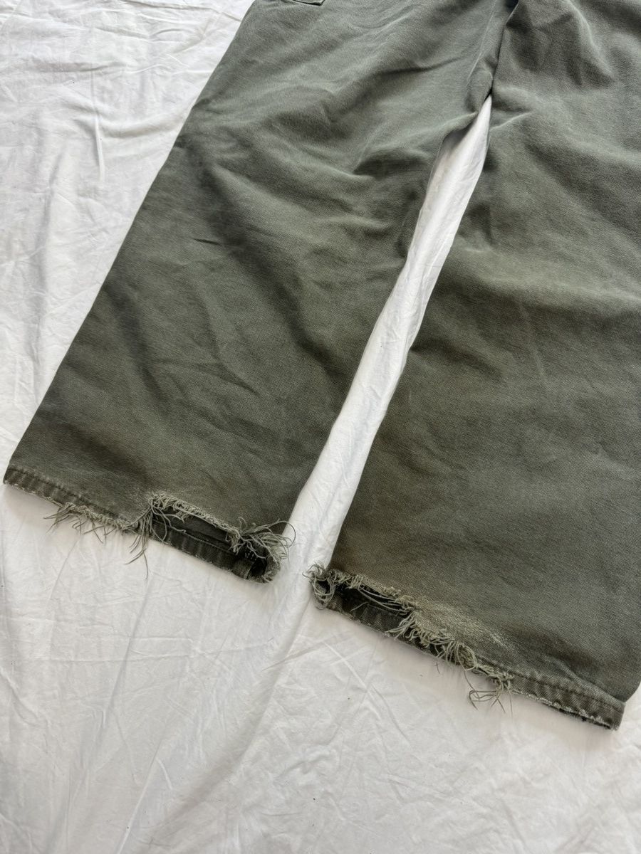 Carhartt Vintage Faded Moss Green Carhartt Work Wants Size US 38 / EU 54 - 6 Thumbnail