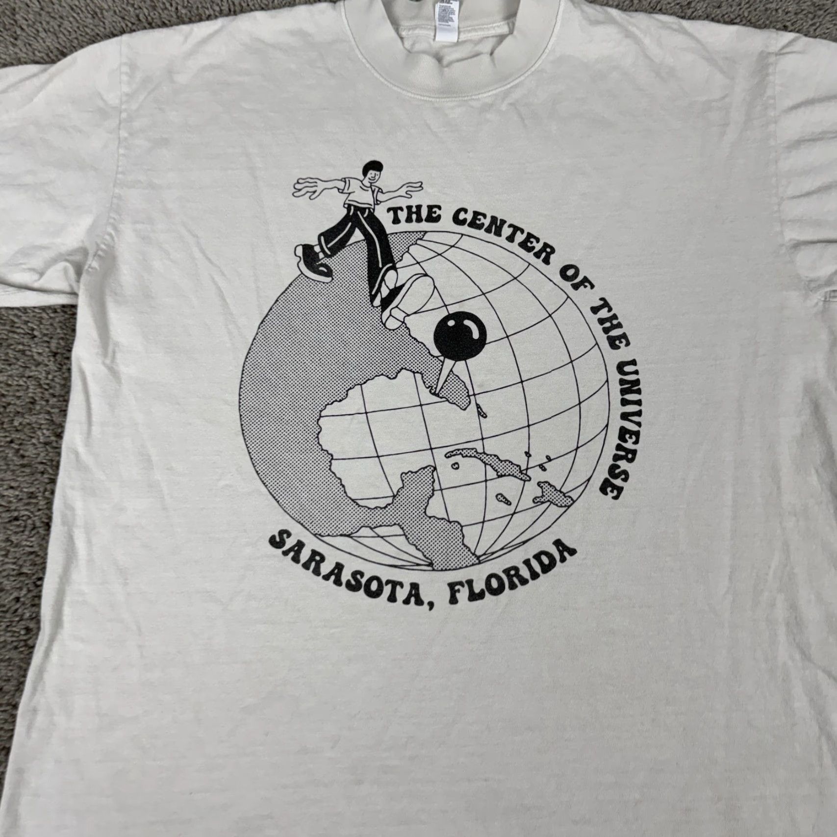 Los Angeles Apparel Los Angeles Apparel Shirt Mens Medium White Project Sarasota Vegan Graphic Tee Size US M / EU 48-50 / 2 - 3 Thumbnail