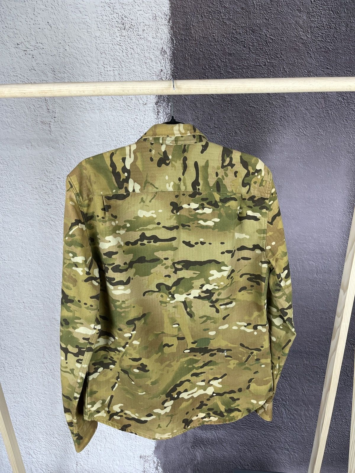 Allsaints Allsaints Ernesto LS shirt military utility overshirt Size US M / EU 48-50 / 2 - 13 Thumbnail