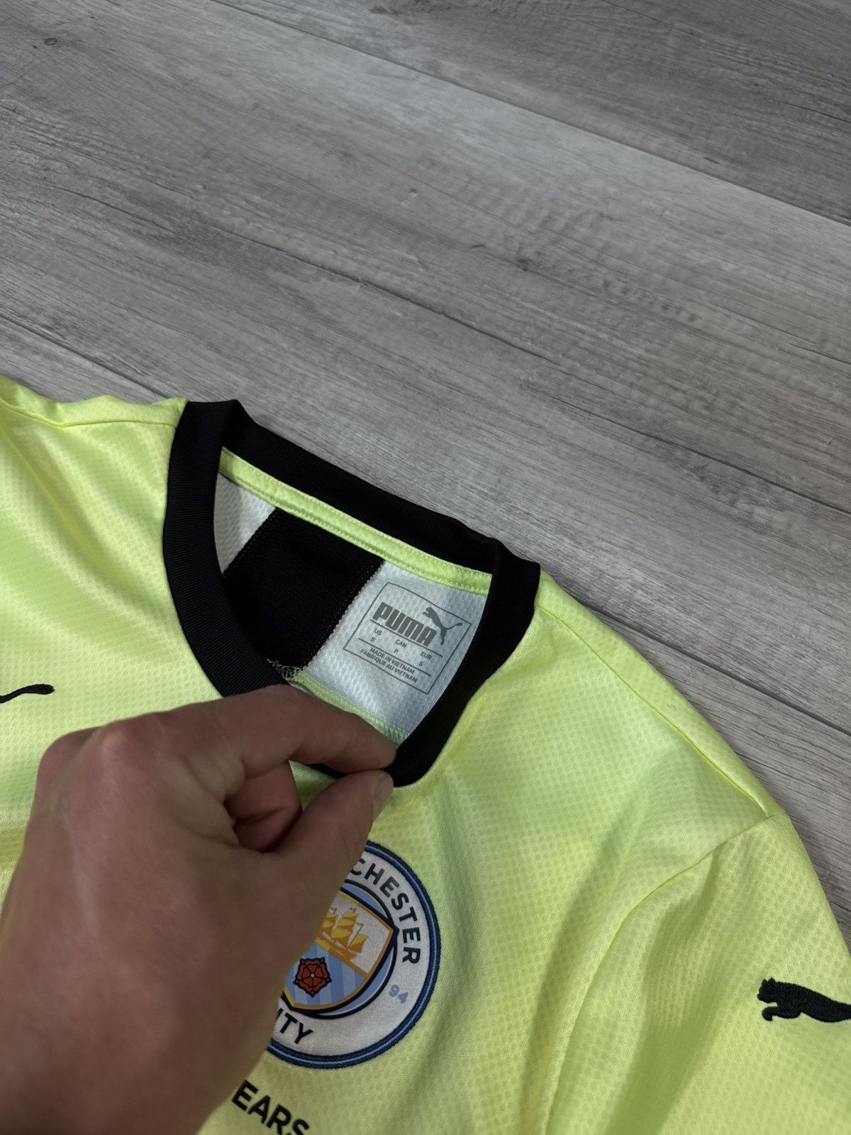 Adidas Manchester City 19/20 Puma Third Jersey 125 Years Size S Size US S / EU 44-46 / 1 - 10 Thumbnail