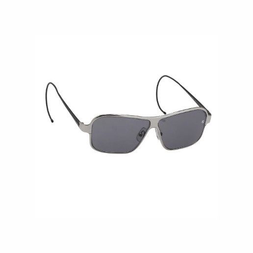 Raf Simons Raf Simons Rectangular Silver and Grey Lenses Size ONE SIZE - 1 Thumbnail