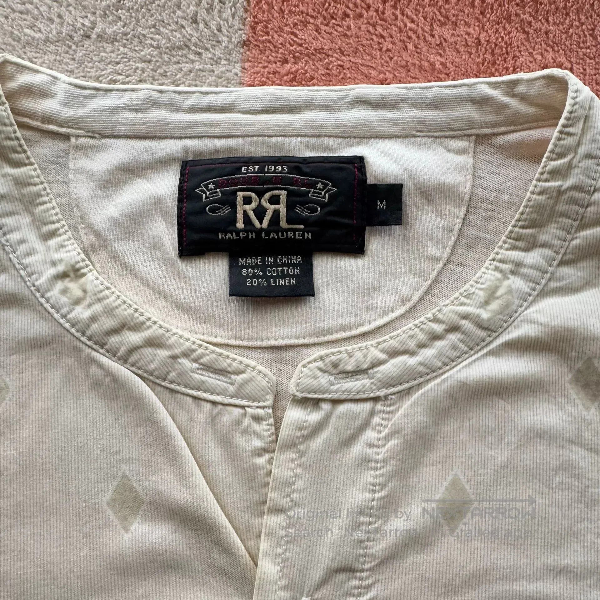 RRL Ralph Lauren RRL Ralph Lauren Henley Long Sleeve T. Size US M / EU 48-50 / 2 - 3 Thumbnail