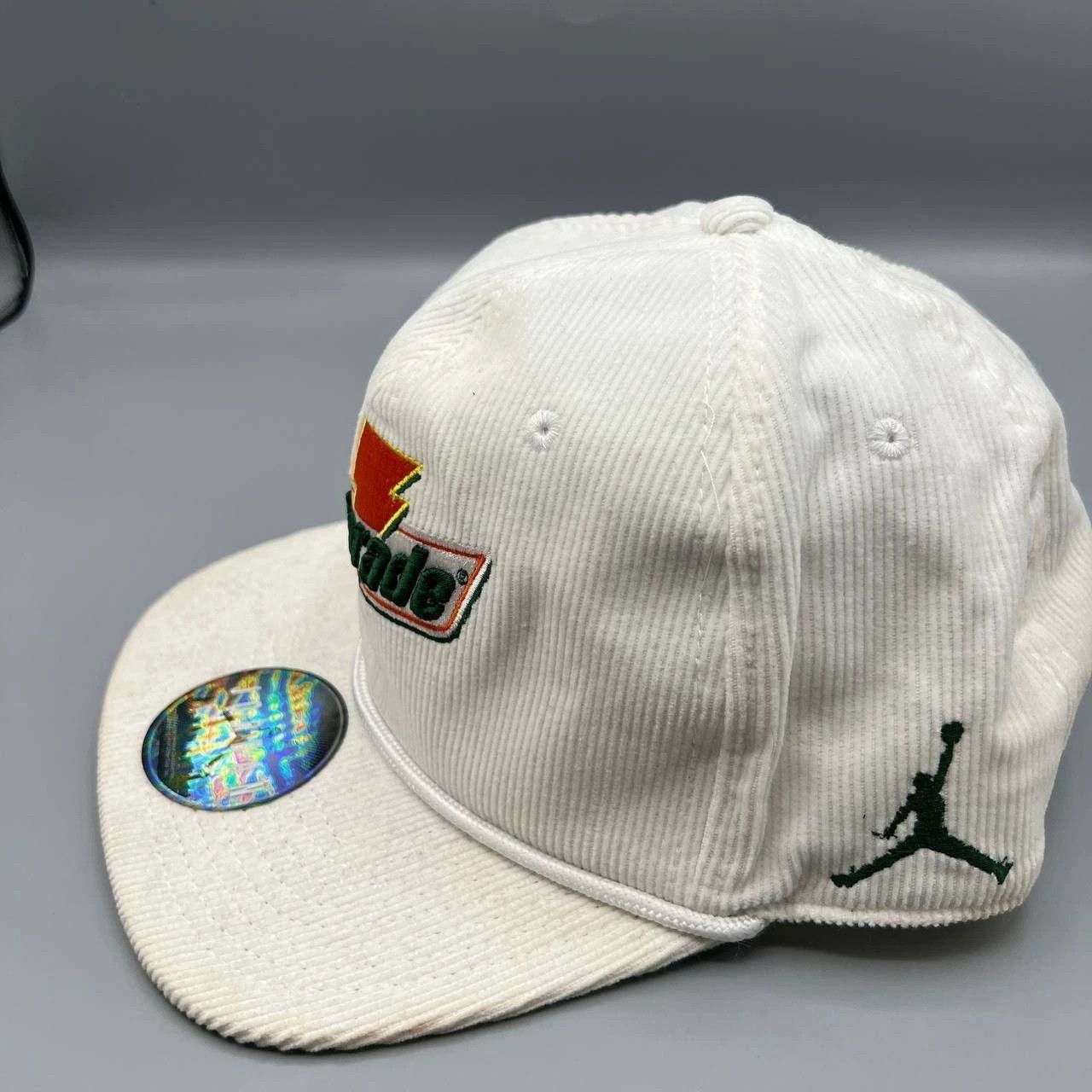 Jordan Brand Gatorade x Air Jordan Hat Men Corduroy Jumpman Snap Back Cap Size ONE SIZE - 7 Thumbnail