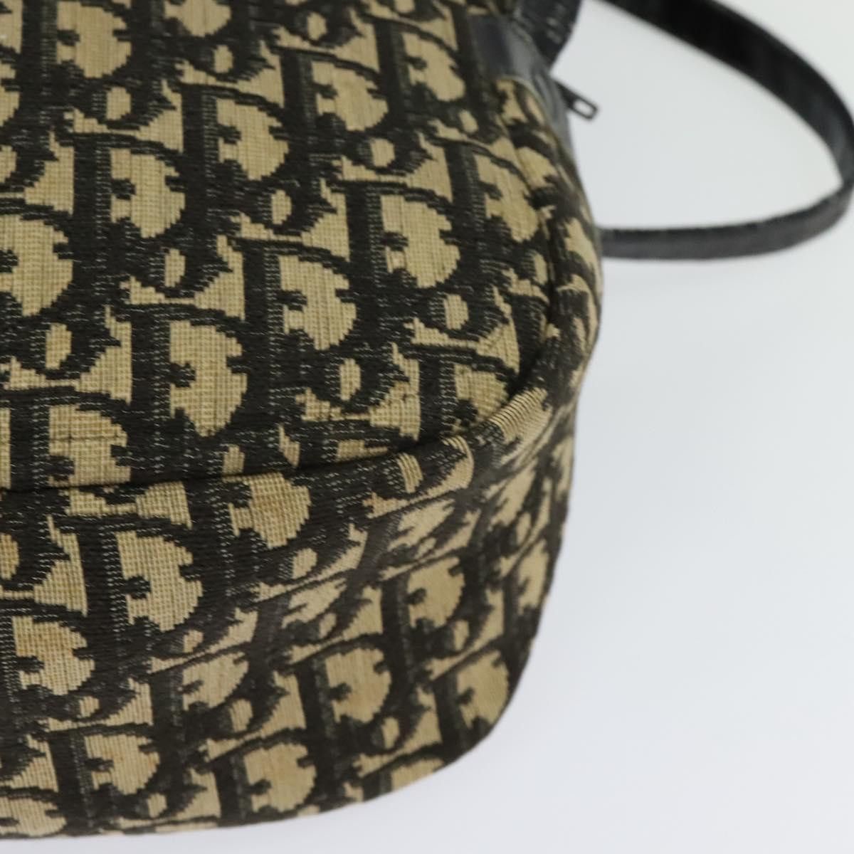 Dior DIOR Trotter Canvas Shoulder Bag Black Size ONE SIZE - 13 Thumbnail