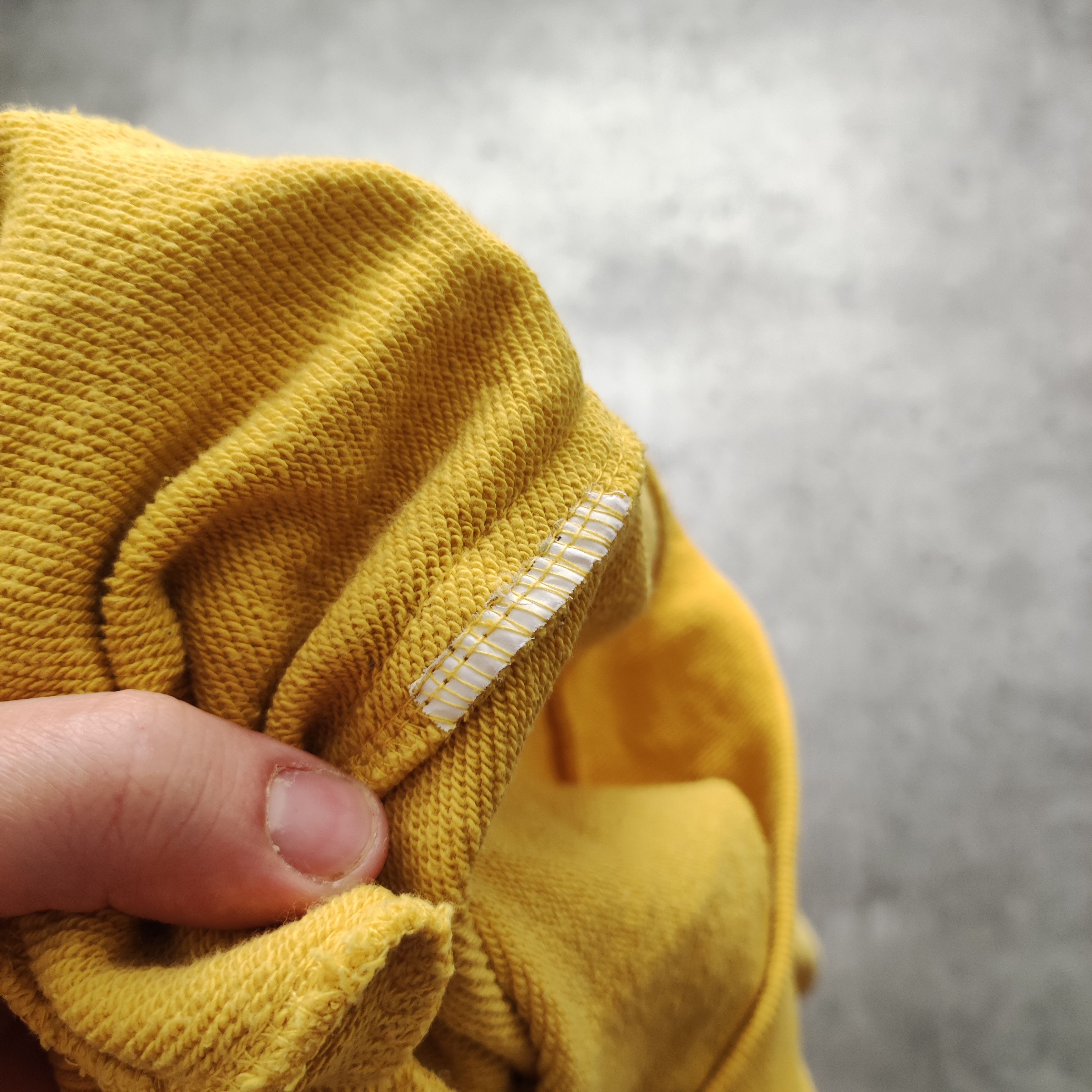 Places + Faces Places + Faces Big Classic Logo Yellow Zip Sweatshirt Size US M / EU 48-50 / 2 - 7 Thumbnail