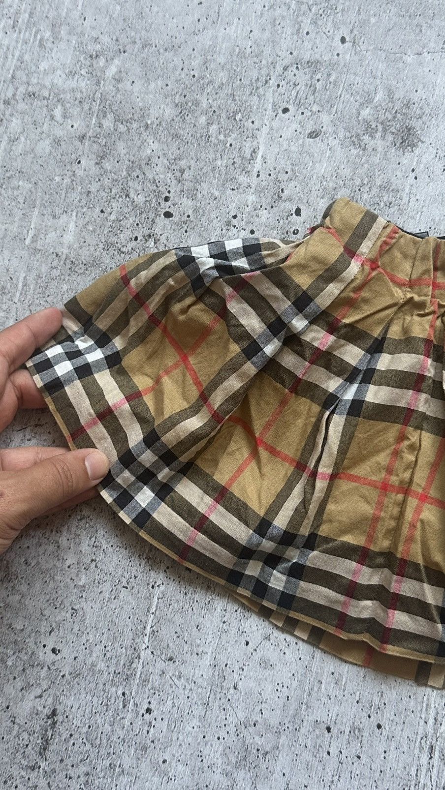 Burberry Kids Burberry Children Nova Check Skirt Size 6M Size 22" - 2 Thumbnail