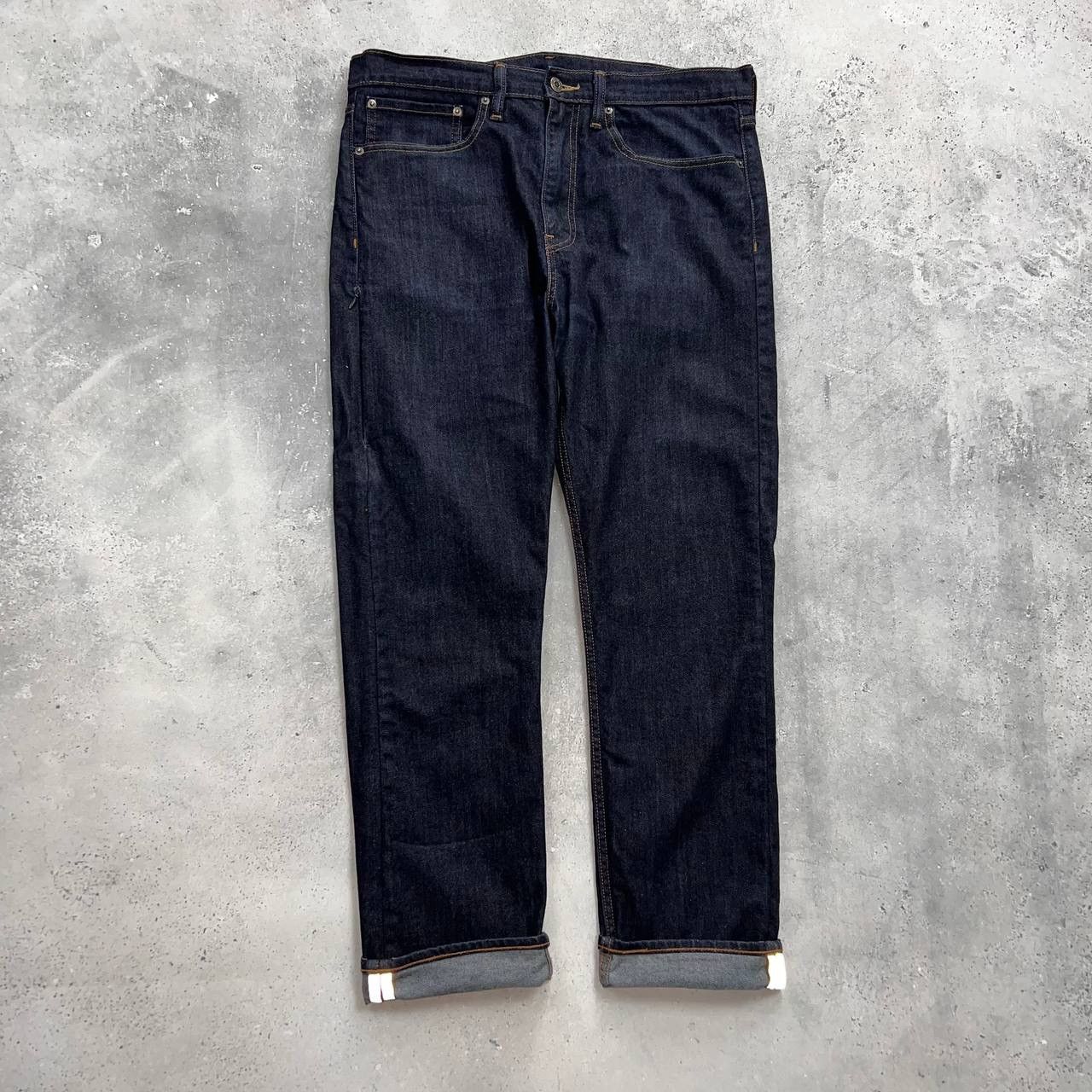 Levi's Levis 522 Commuter Slim Tapered Reflective Selvedge Jeans Size US 36 / EU 52 - 1 Thumbnail